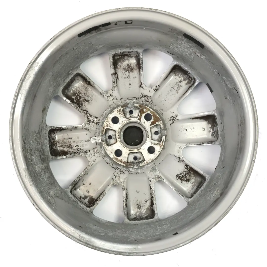 Mini Cooper R50 R53 R55 R56 R57 Argento Cerchio AlluMini o 17" ET: 48 7J Spoke - SKU 1512352-5 - Numero di parte 1512352