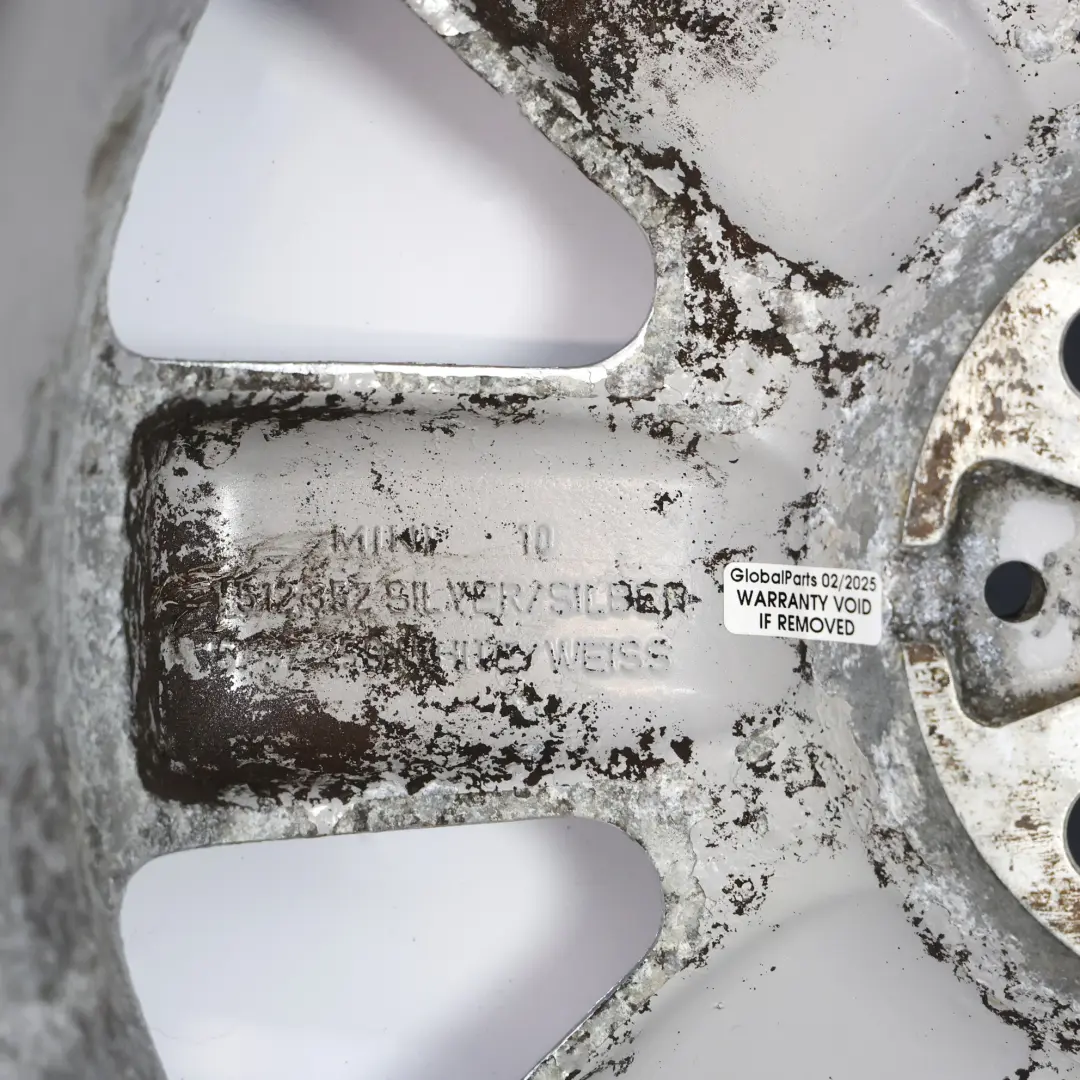 Alloy Rim 17" 7J ET:48 S-Spoke 85 to Mini Cooper One R50 R53 R55 R56 Silver Wheel with Part number 1512352 Mini Cooper One R50 R53 R55 R56 Silver Wheel Alloy Rim 17" 7J ET:48 S-Spoke 85 - SKU 1512352-5 - Part number 1512352