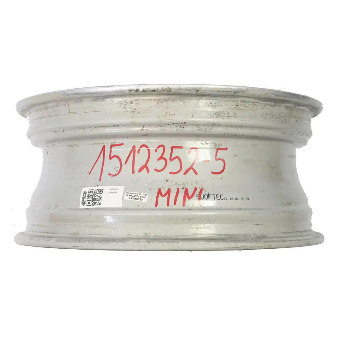 Silber Alu Felge Felgen 17" ET:48 7J Spoke 85 für Mini Cooper R50 R53 R55 R56 R57 mit Teilenummer 1512352 Mini Cooper R50 R53 R55 R56 R57 Silber Alu Felge Felgen 17" ET:48 7J Spoke 85 - SKU 1512352-5 - Teilenummer 1512352