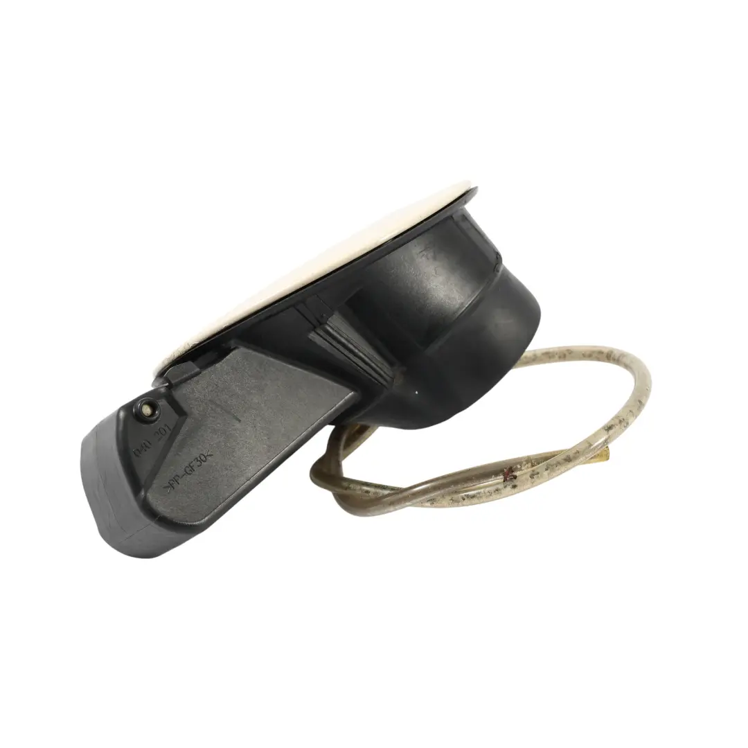 VW New Beetle Sportello Carburante Chiusura Beige Harvest Moon B1M - SKU 1C0809857R-HMB - Numero di parte 1C0809857R
