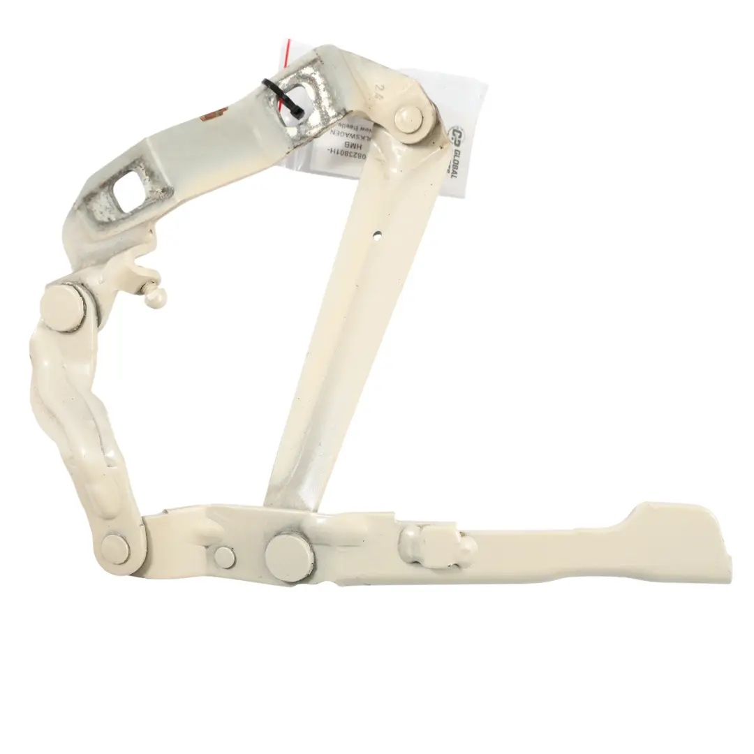 Cerniera Cofano Anteriore Sinistra Moon Beige B1M per VW New Beetle con numero di parte 1C0823301H VW New Beetle Cerniera Cofano Anteriore Sinistra Moon Beige B1M - SKU 1C0823301H-HMB - Numero di parte 1C0823301H