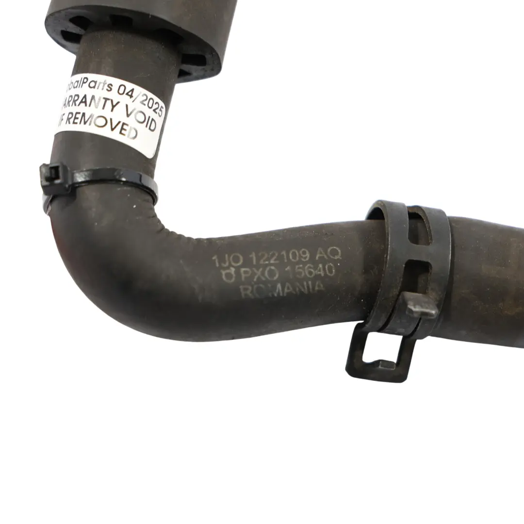 8N 1.8 T AUQ Enfriador Agua Manguera Tubo para Audi TT con número de pieza 1J0122109AQ Audi TT 8N 1.8 T AUQ Enfriador Agua Manguera Tubo - SKU 1J0122109AQ - Número de pieza 1J0122109AQ