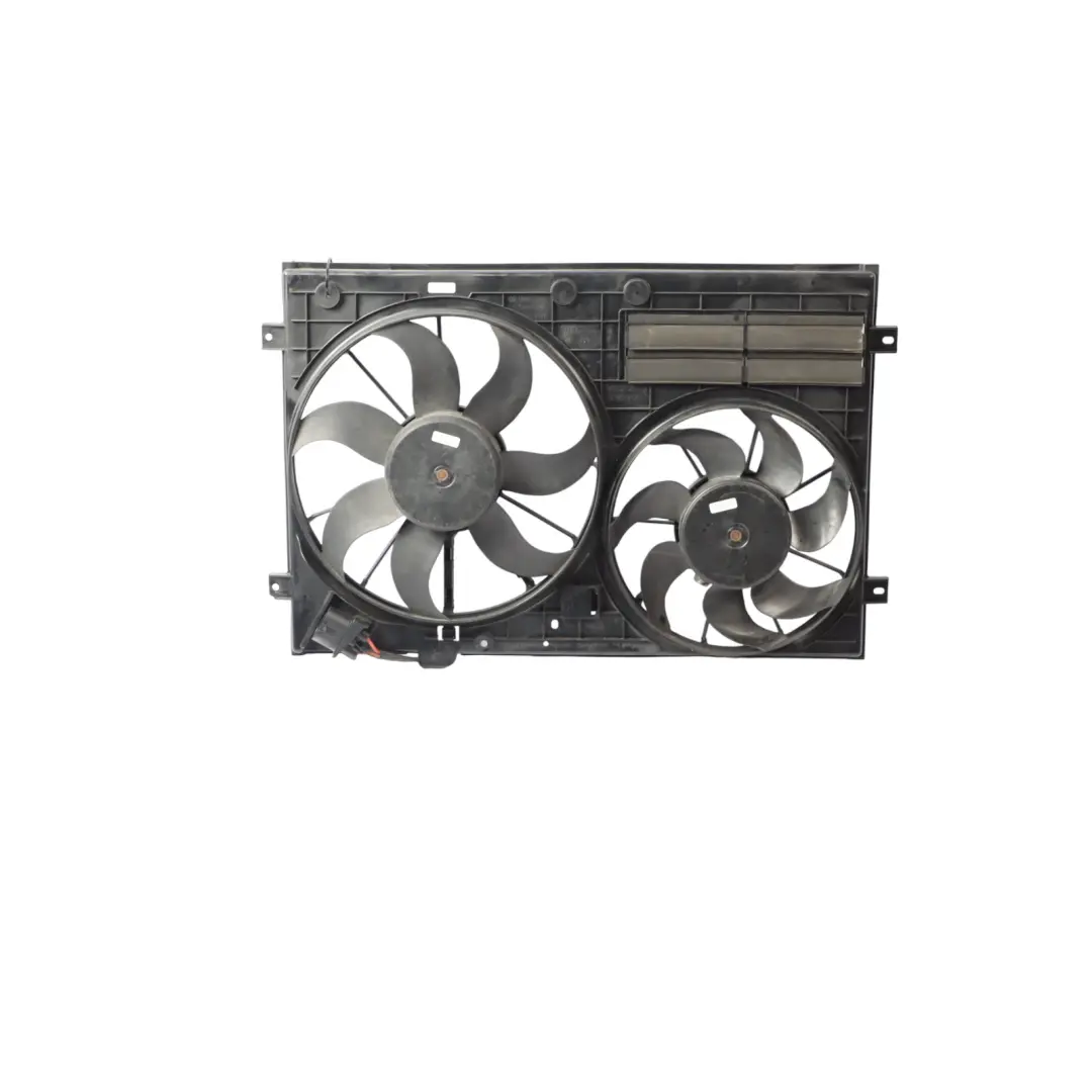 8N Radiator Fan Engine Cooling Double Shroud Motor Unit to Audi TT with Part number 1K0121207AQ Audi TT 8N Radiator Fan Engine Cooling Double Shroud Motor Unit - SKU 1K0121207AQ - Part number 1K0121207AQ