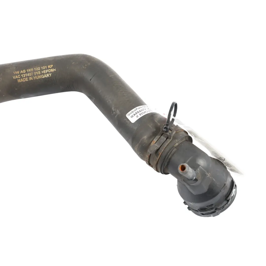 Volkswagen Golf 1K Wasser Schlauch Kühlung Kühler Rohr Leitung - SKU 1K0122101KP - Teilenummer 1K0122101KP