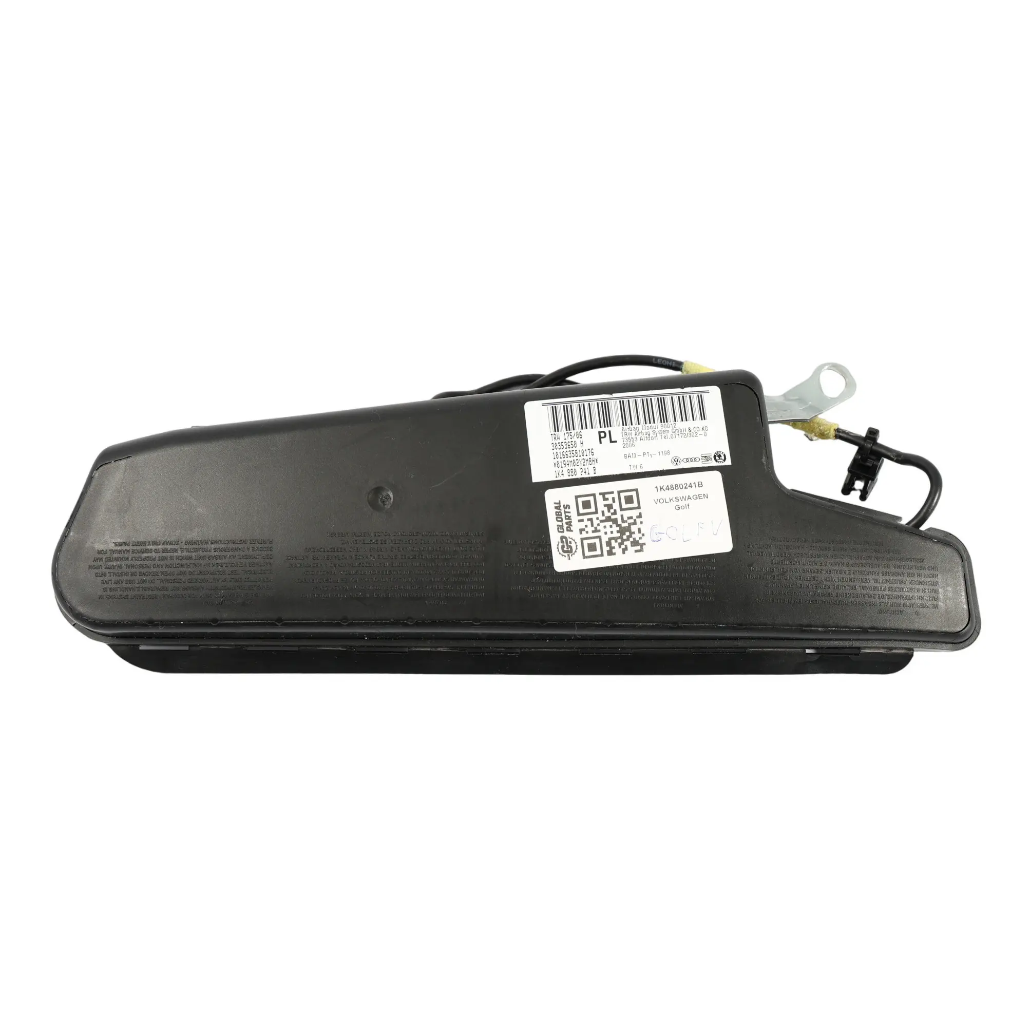 Volkswagen Golf Mk5 5 Portes Module D'Air Latéral Gauche Siège Avant 1K4880241B