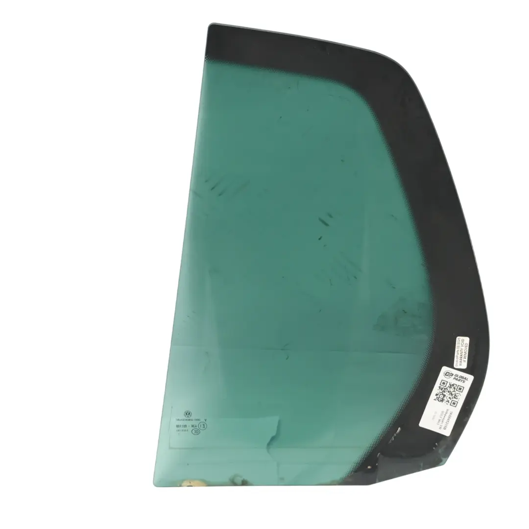Volkswagen Golf Mk5 Quarter Window Rear Right Side O/S Triangle Glass Tinted - SKU 1K6845216B - Part number 1K6845216B