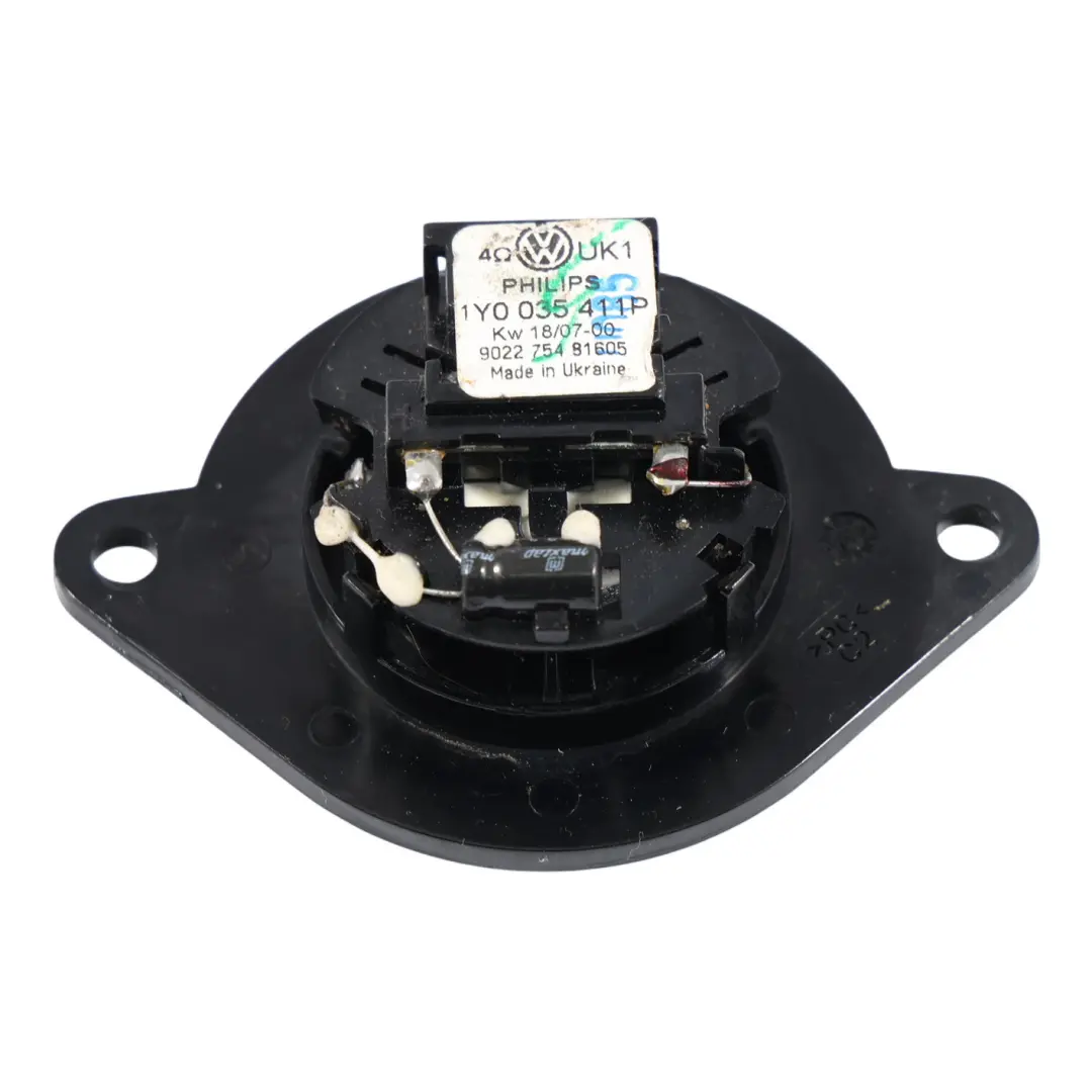 Haut Parleur Arrière Gauche Droit pour Volkswagen New Beetle Cabriolet à propos du numéro de pièce 1Y0035411P Volkswagen New Beetle Cabriolet Haut Parleur Arrière Gauche Droit - SKU 1Y0035411P - Numéro de pièce 1Y0035411P