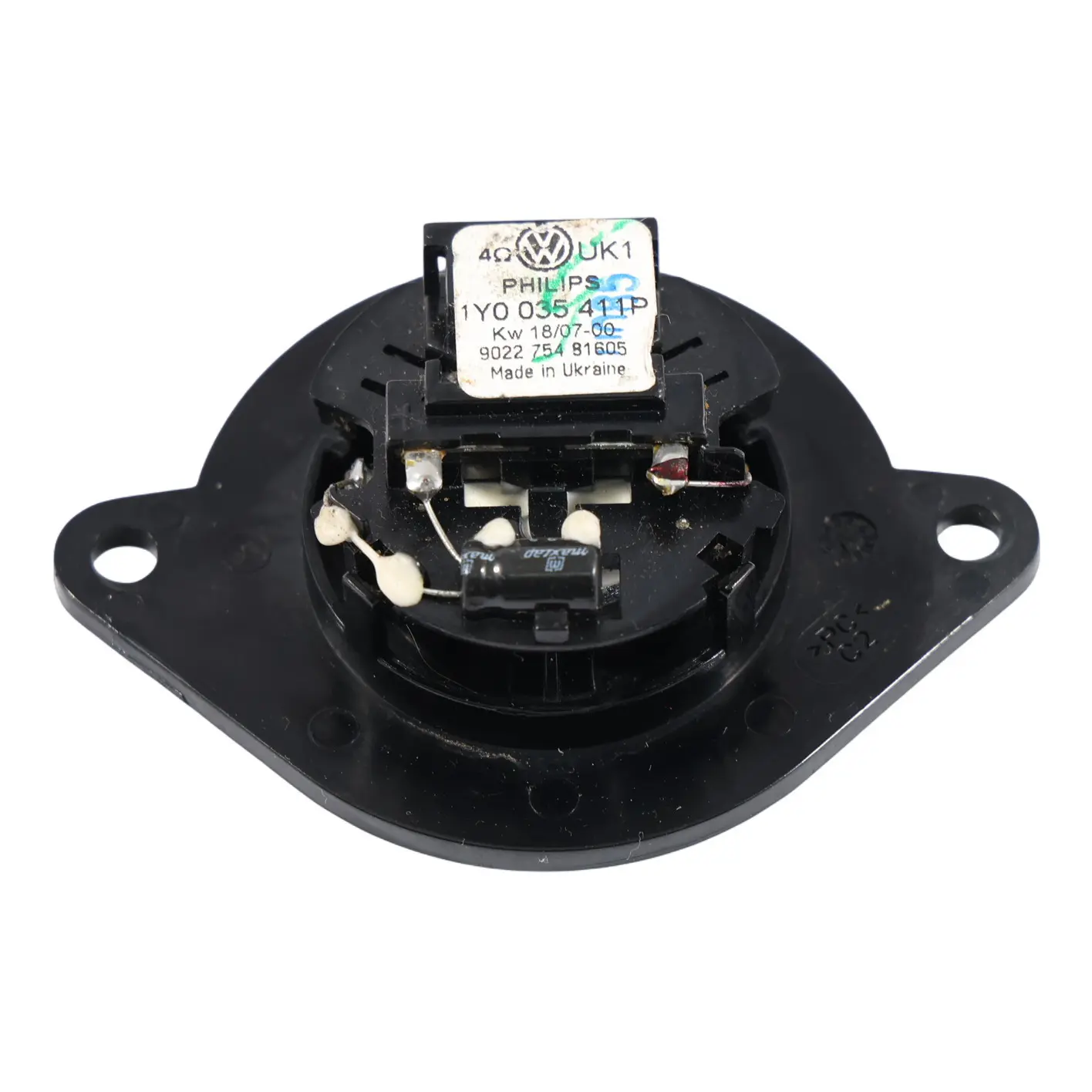 Volkswagen New Beetle Cabrio Rear Speaker Left Right N/O/S 1Y0035411P