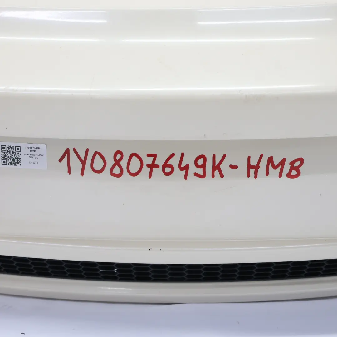 Rear Bumper Volkswagen VW New Beetle Trim Panel Cover Harvest Moon Beige - B1M - SKU 1Y0807649K-HMB - Part number 1Y0807649K