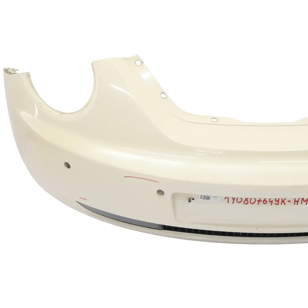 Bumper Volkswagen VW New Beetle Trim Panel Cover Harvest Moon Beige - B1M to Rear with Part number 1Y0807649K Rear Bumper Volkswagen VW New Beetle Trim Panel Cover Harvest Moon Beige - B1M - SKU 1Y0807649K-HMB - Part number 1Y0807649K