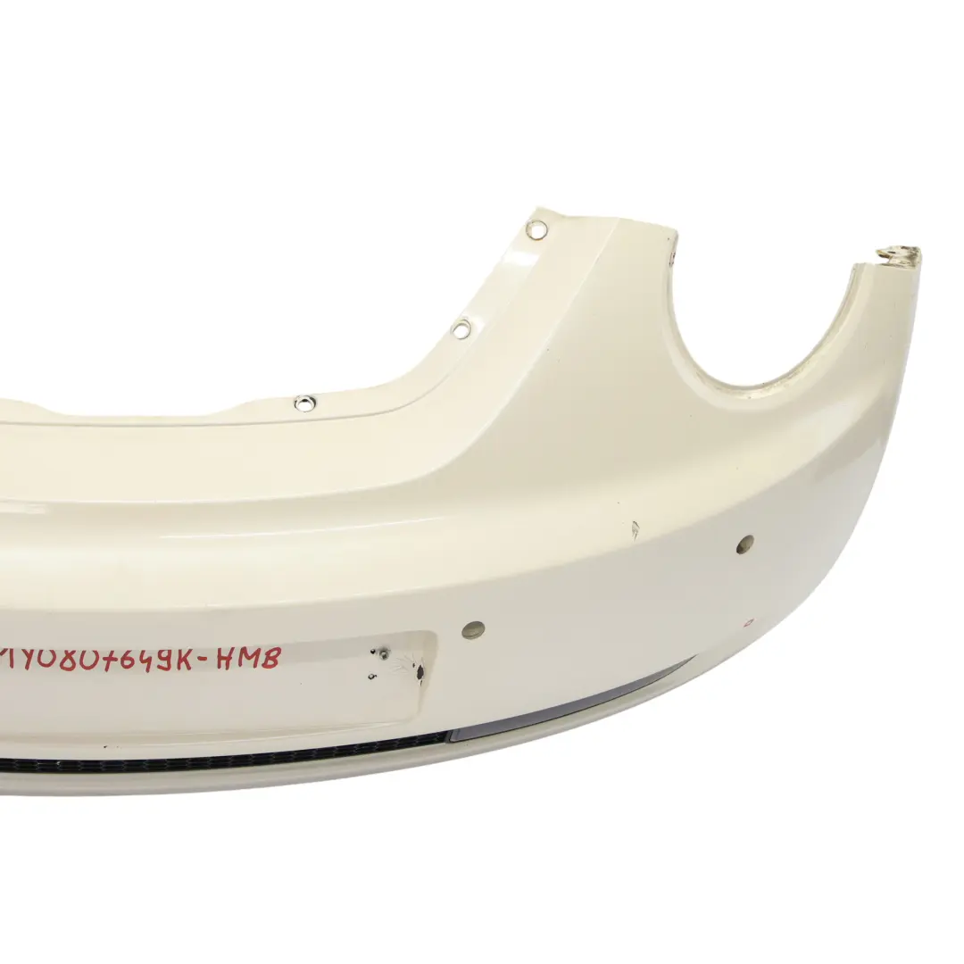 Rear Bumper Volkswagen VW New Beetle Trim Panel Cover Harvest Moon Beige - B1M - SKU 1Y0807649K-HMB - Part number 1Y0807649K