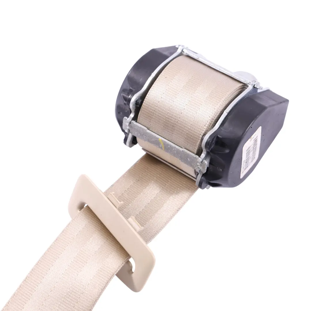 Volkswagen New Beetle Seat Safety Belt Rear Left Right N/O/S Beige - SKU 1Y0857805D-2 - Part number 1Y0857805D