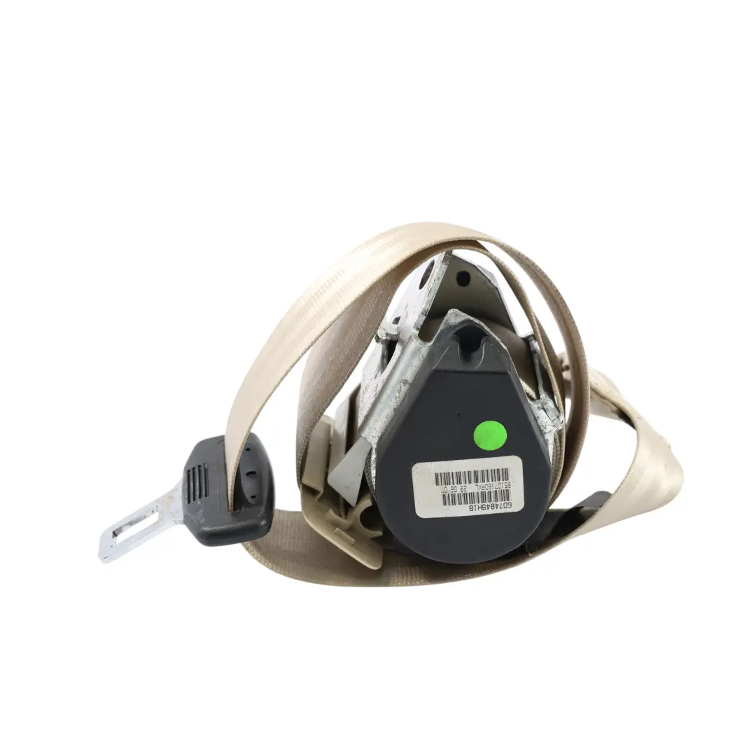 Pas Bezpieczeństwa Lewy Prawy Tył Beżowy do Volkswagen New Beetle o numerze 1Y0857805D Volkswagen New Beetle Pas Bezpieczeństwa Lewy Prawy Tył Beżowy - SKU 1Y0857805D-2 - Numer Części 1Y0857805D
