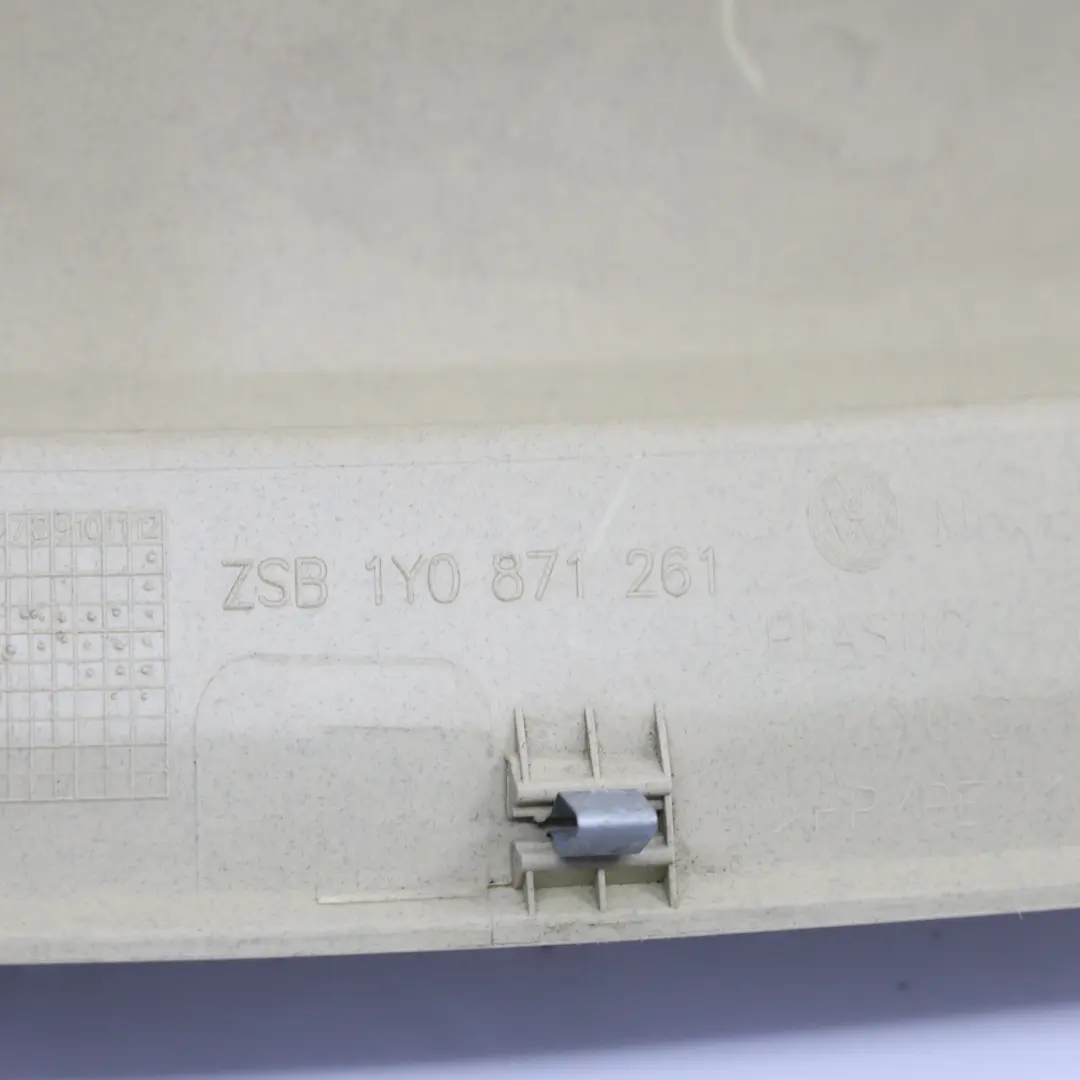 Volkswagen New Beetle Cabrio Hood Bonnet Opener Cover Release Trim - SKU 1Y0871277A - Part number 1Y0871277A
