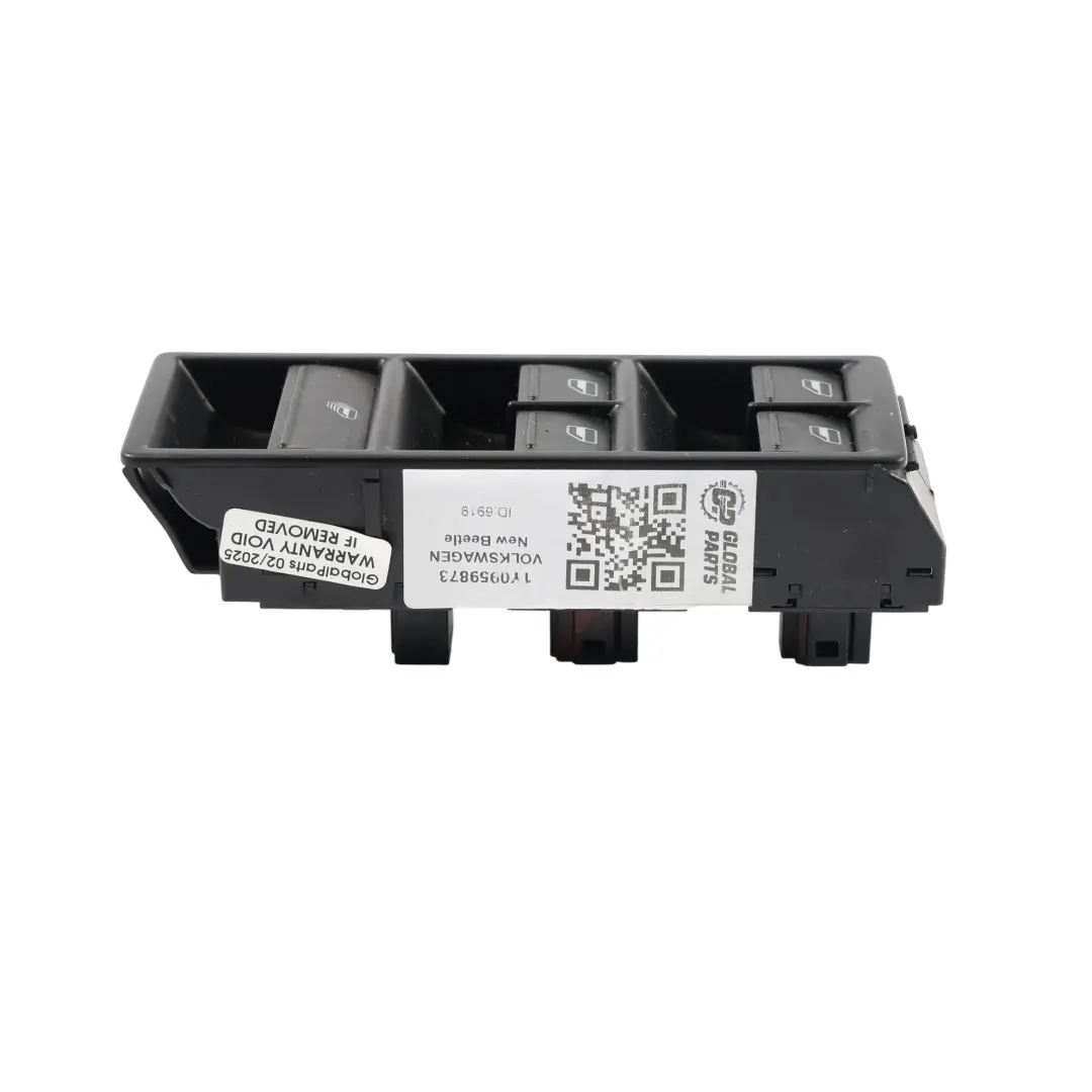 VW New Beetle Pulsante Interruttore Finestrino Porta Lato Conducente - SKU 1Y0959873 - Numero di parte 1Y0959873