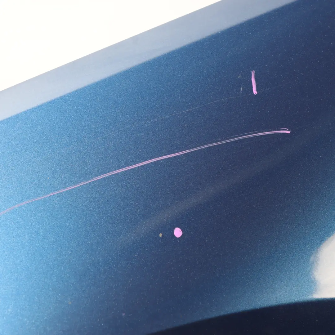 BMW E92 Side Panel Fender Wing Front Left N/S Montegoblau Blue - A51 - SKU 2155919-MTB - Part number 2155919