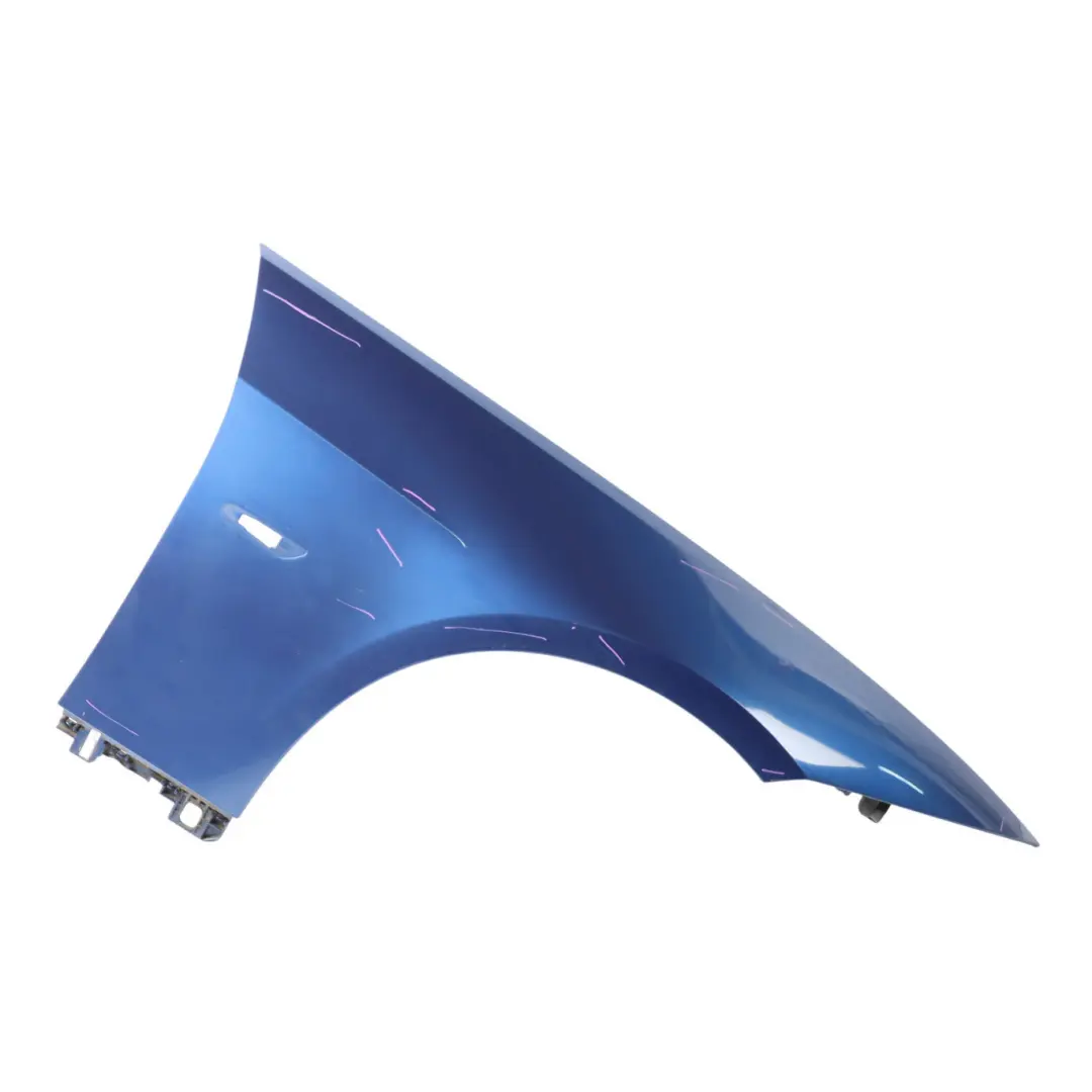 Side Wing Panel Fender Front Right O/S Montegoblau Montego Blue - A51 to BMW E92 with Part number 2155922 BMW E92 Side Wing Panel Fender Front Right O/S Montegoblau Montego Blue - A51 - SKU 2155922-MTB - Part number 2155922