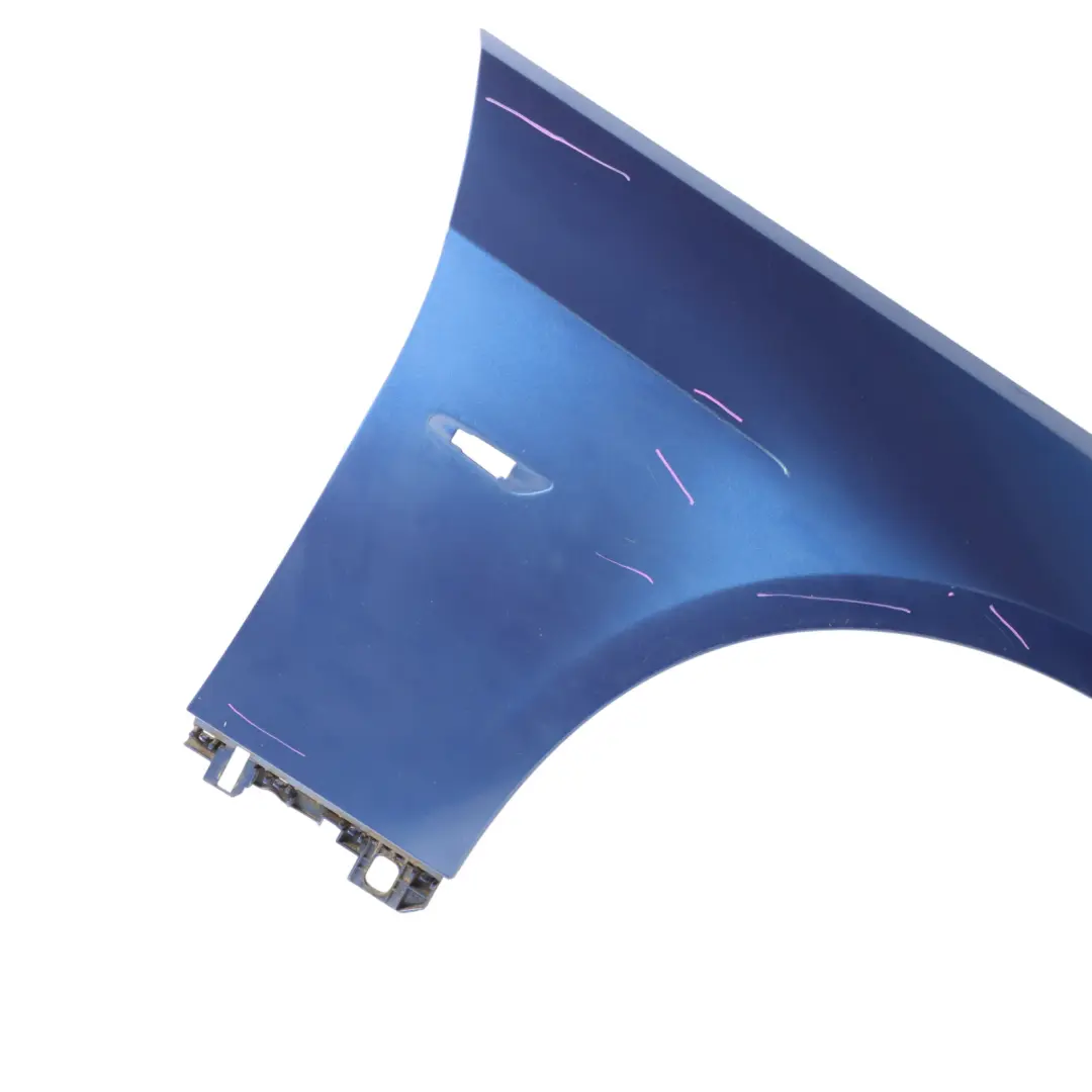 Side Wing Panel Fender Front Right O/S Montegoblau Montego Blue - A51 to BMW E92 with Part number 2155922 BMW E92 Side Wing Panel Fender Front Right O/S Montegoblau Montego Blue - A51 - SKU 2155922-MTB - Part number 2155922