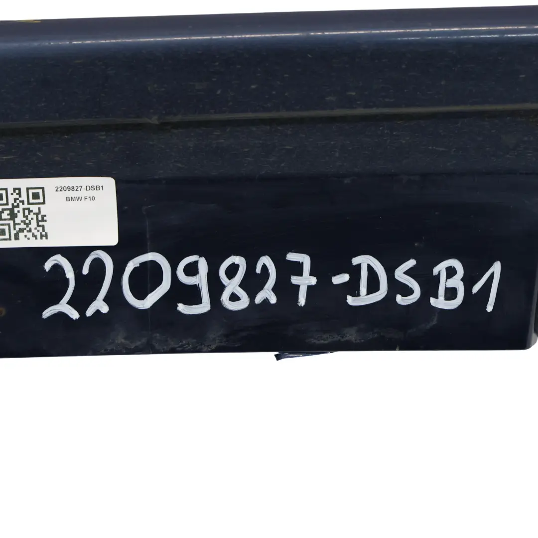 Bande De Seuil Latérale De Porte Gauche Tiefseeblau Bleu - A76 BMW F10 F11 - SKU 2209827-DSB1 - Numéro de pièce 2209827