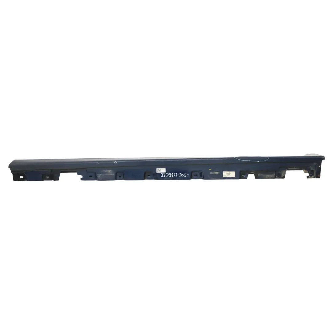 BMW F10 F11 Seitenschwellerabdeckung Türschwellerabdeckung Links Tiefseeblau A76 - SKU 2209827-DSB1 - Teilenummer 2209827