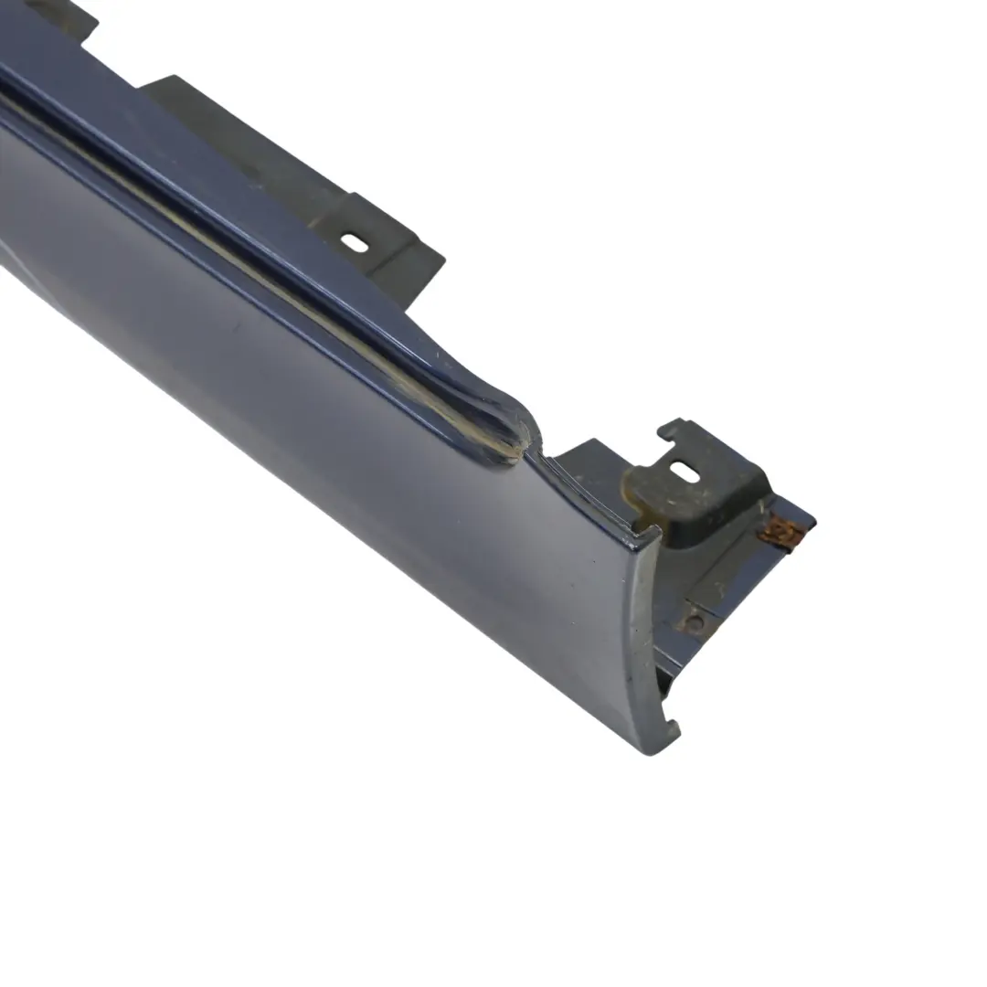 BMW F10 F11 Gonna Laterale Pannello Soglia Sinistra Tiefseeblau Blu - A76 - SKU 2209827-DSB1 - Numero di parte 2209827