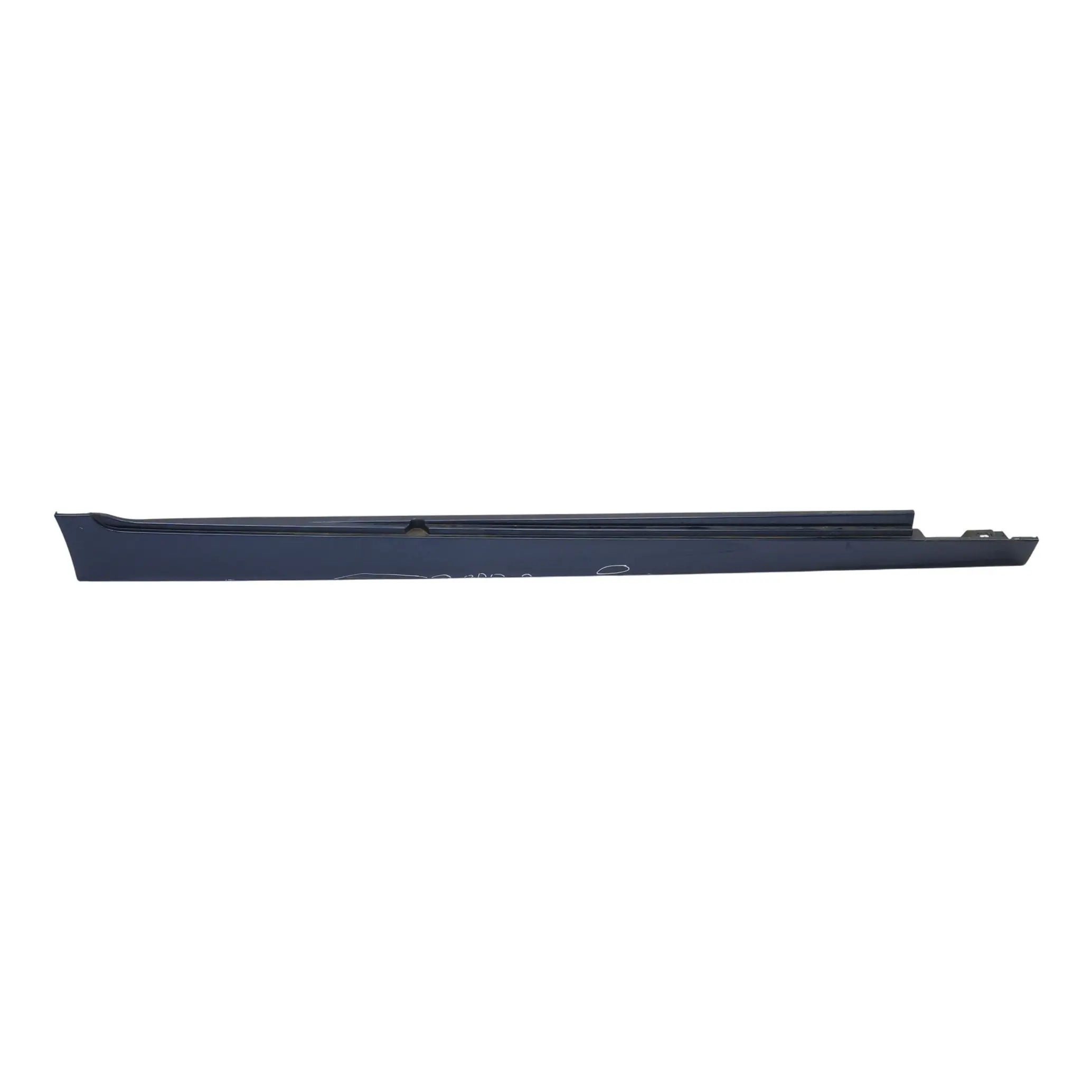 BMW F10 F11 Türschwellerabdeckung Schürze Rechts Tiefseeblau Metallic - A76