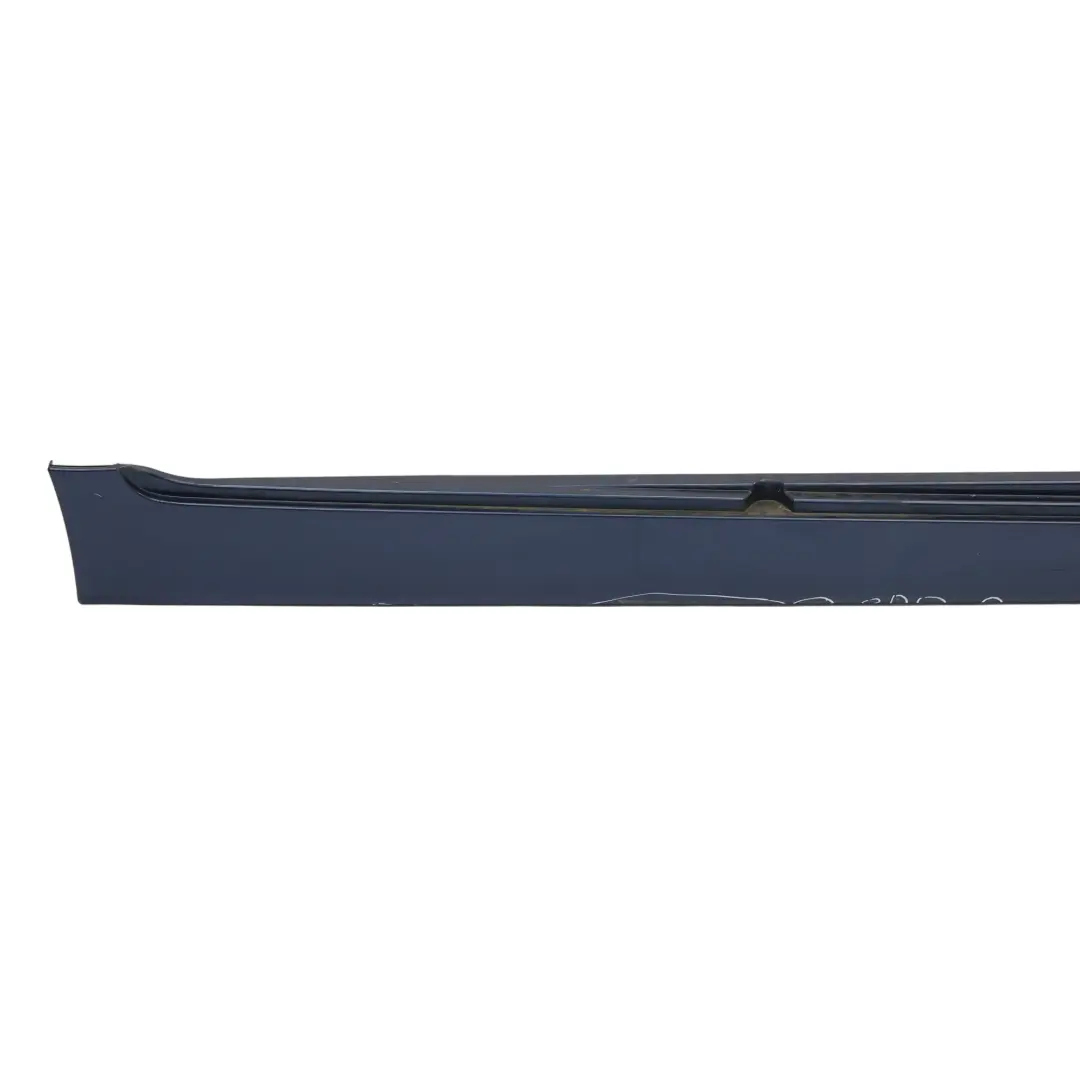 BMW F10 F11 Door Sill Cover Skirt Panel Right O/S Tiefseeblau Blue Metallic A76 - SKU 2209828-DSB - Part number 2209828