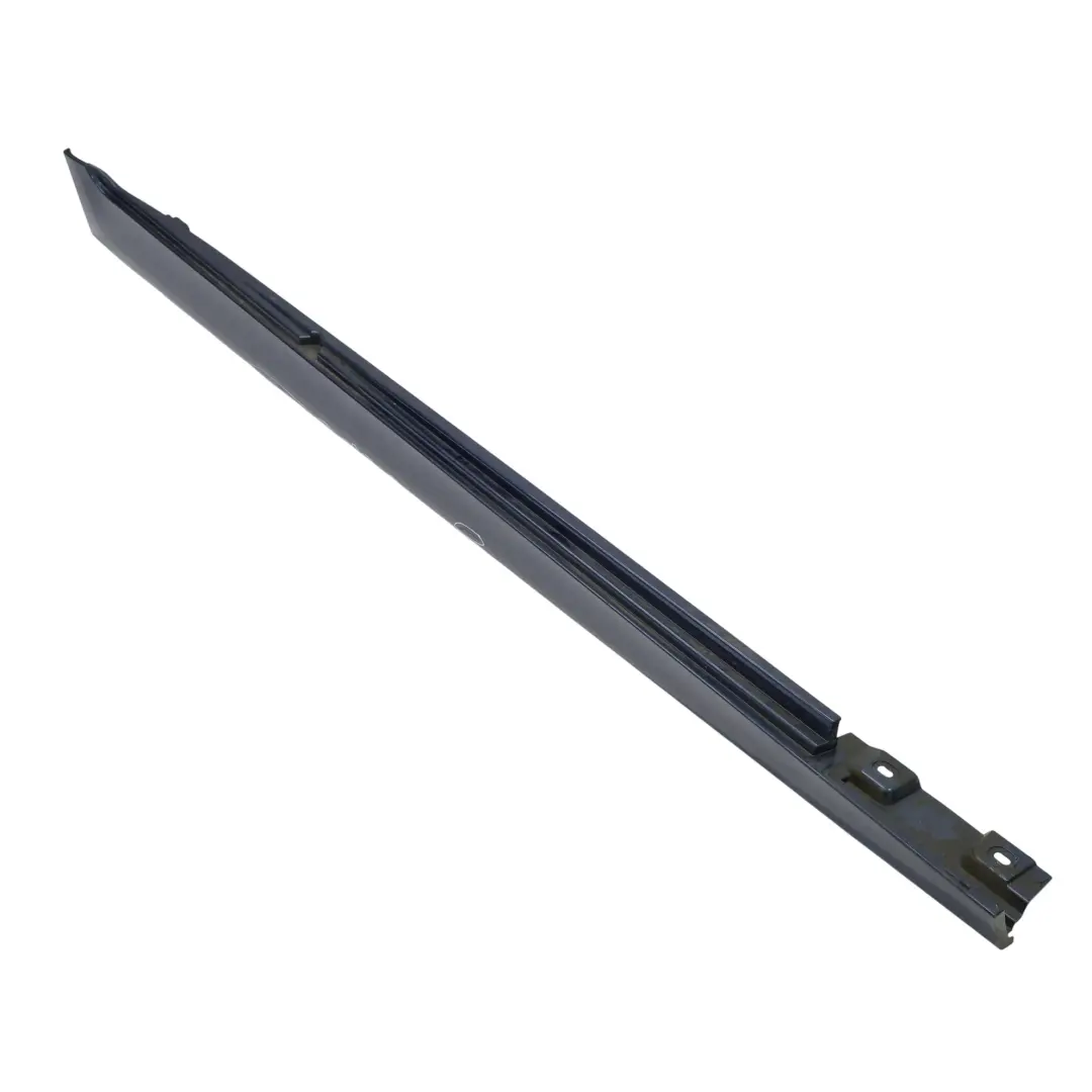 BMW F10 F11 Door Sill Cover Skirt Panel Right O/S Tiefseeblau Blue Metallic A76 - SKU 2209828-DSB - Part number 2209828