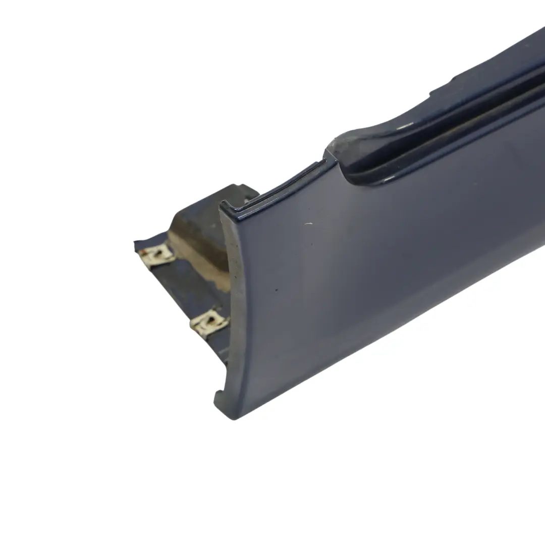 BMW F10 F11 Door Sill Cover Skirt Panel Right O/S Tiefseeblau Blue Metallic A76 - SKU 2209828-DSB - Part number 2209828