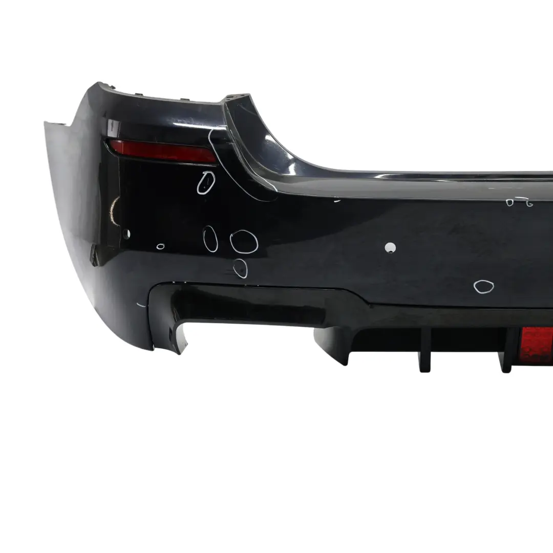 Rear Bumper BMW F10 Trim Panel Cover M Sport PDC Carbon Black Metallic - 416 - SKU 2223018-CAR1 - Part number 2223018
