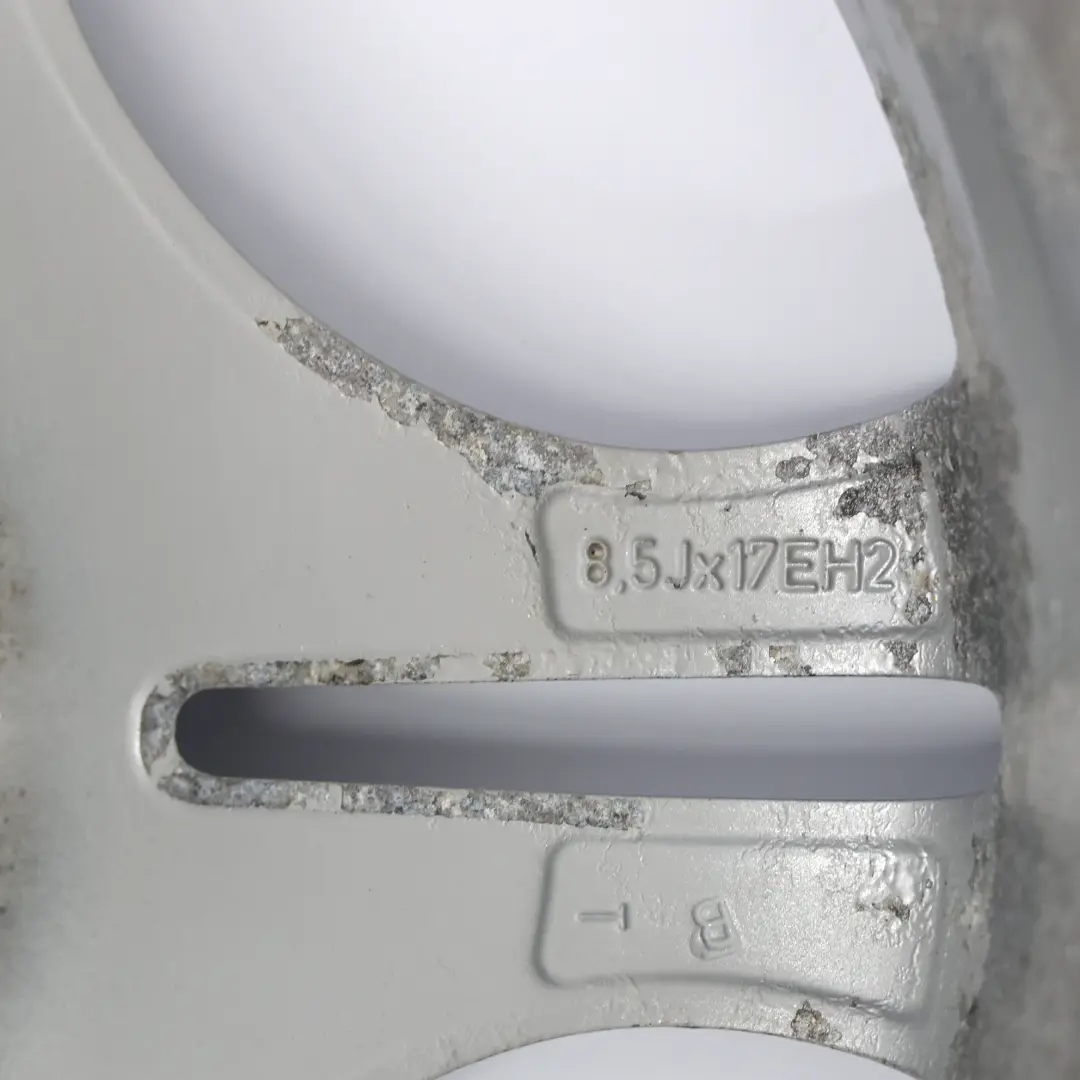 BMW E46 Silber Hinterrad Felge 17" 8,5J ET:50 M Doppelspeiche 68 - SKU 2229135-3 - Teilenummer 2229135