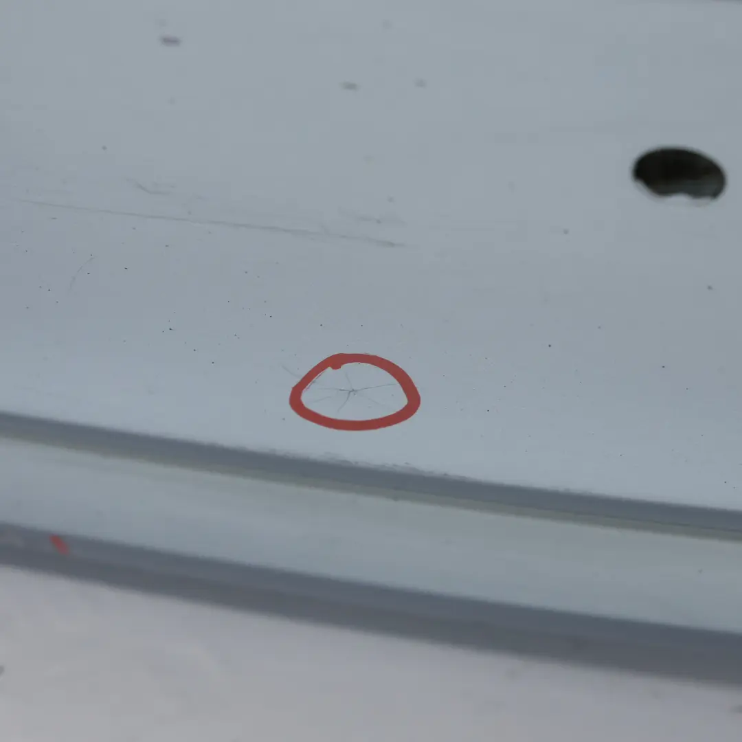 BMW F30 Rear Bumper Trim Panel Covering PDC Liquid Blue Metallic - B40 - SKU 2239981-LBL1 - Part number 2239981