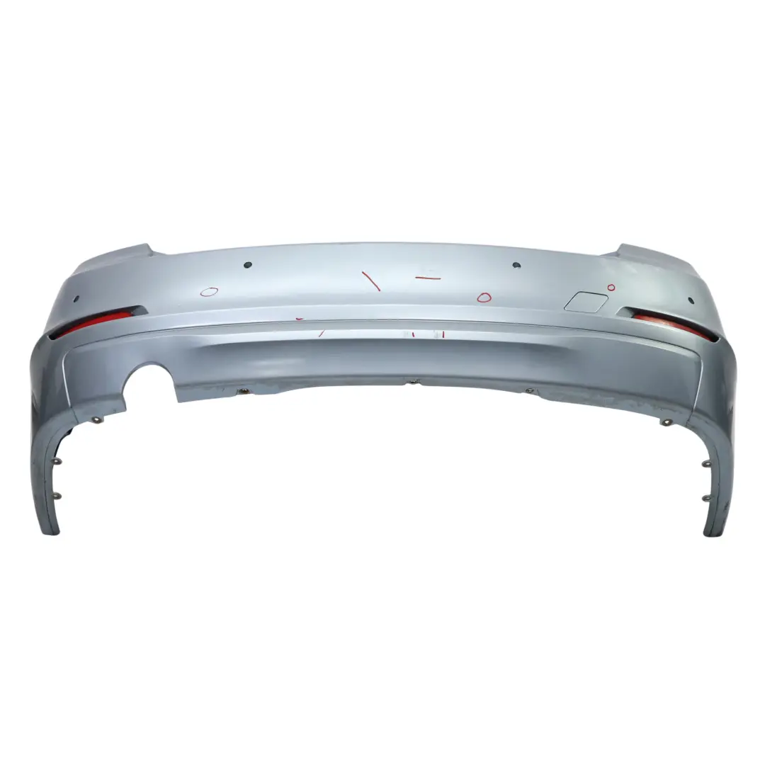 Bumper Trim Panel Covering PDC Liquid Blue Metallic - B40 to BMW F30 Rear with Part number 2239981 BMW F30 Rear Bumper Trim Panel Covering PDC Liquid Blue Metallic - B40 - SKU 2239981-LBL1 - Part number 2239981