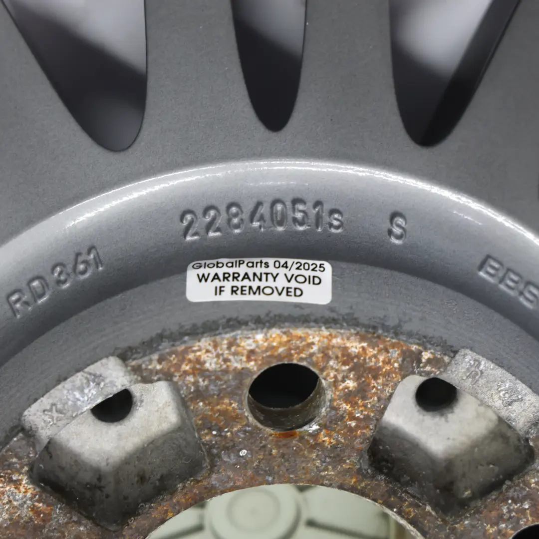 Jante Arrière Alliage BBS 18" 9,5J ET:23 M Styling 219 pour BMW E90 E92 M3 à propos du numéro de pièce 2284051 BMW E90 E92 M3 Jante Arrière Alliage BBS 18" 9,5J ET:23 M Styling 219 - SKU 2284051-1 - Numéro de pièce 2284051