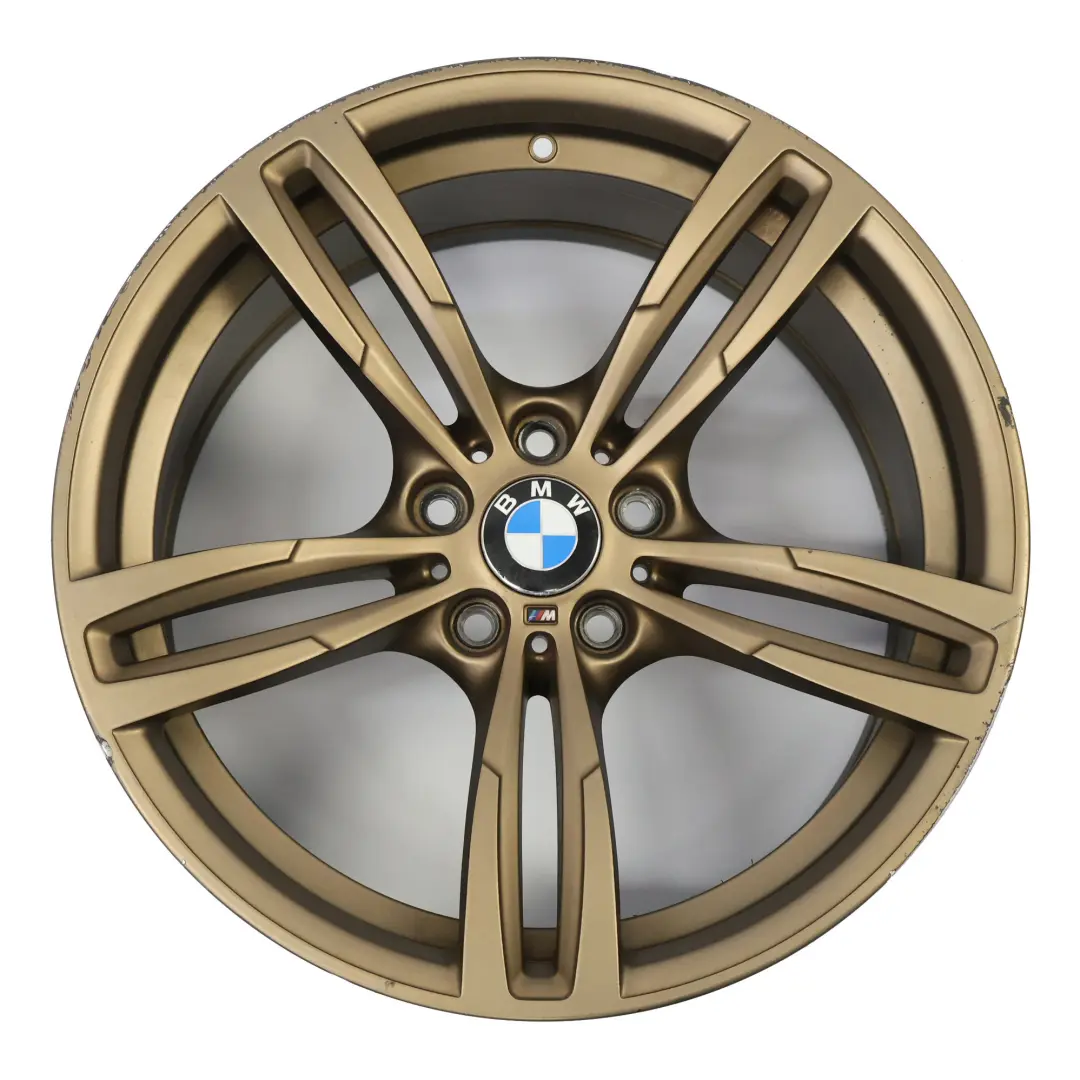 BMW F87 M2 F80 M3 F82 M4 Cerchio Lega Anteriore 19" M Doppie Razze 437 - SKU 2284550-4 - Numero di parte 2284550