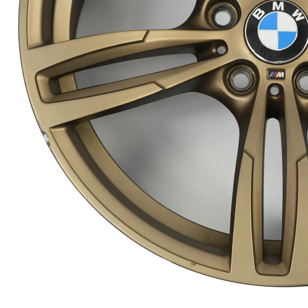 BMW F87 M2 F80 M3 F82 M4 Front Wheel Alloy Rim 19" M Double Spoke 437 - SKU 2284550-4 - Part number 2284550