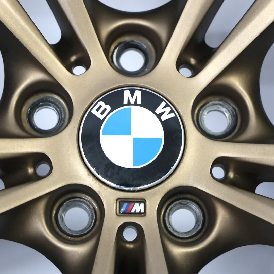 Front Wheel Alloy Rim 19" M Double Spoke 437 to BMW F87 M2 F80 M3 F82 M4 with Part number 2284550 BMW F87 M2 F80 M3 F82 M4 Front Wheel Alloy Rim 19" M Double Spoke 437 - SKU 2284550-4 - Part number 2284550