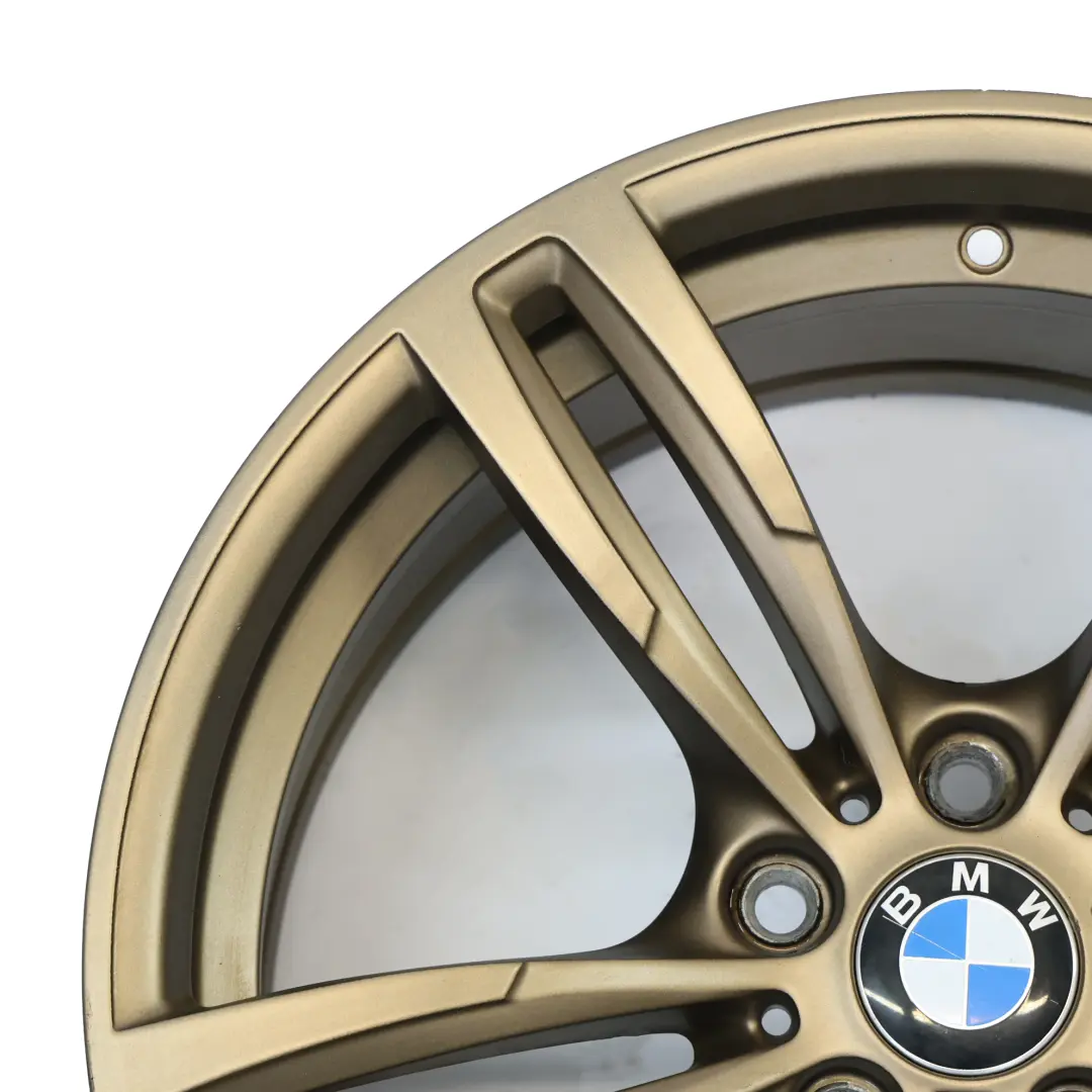 BMW F87 M2 F80 M3 F82 M4 Jante Avant Alliage 19" Doubles Rayons Pour 437 - SKU 2284550-5 - Numéro de pièce 2284550