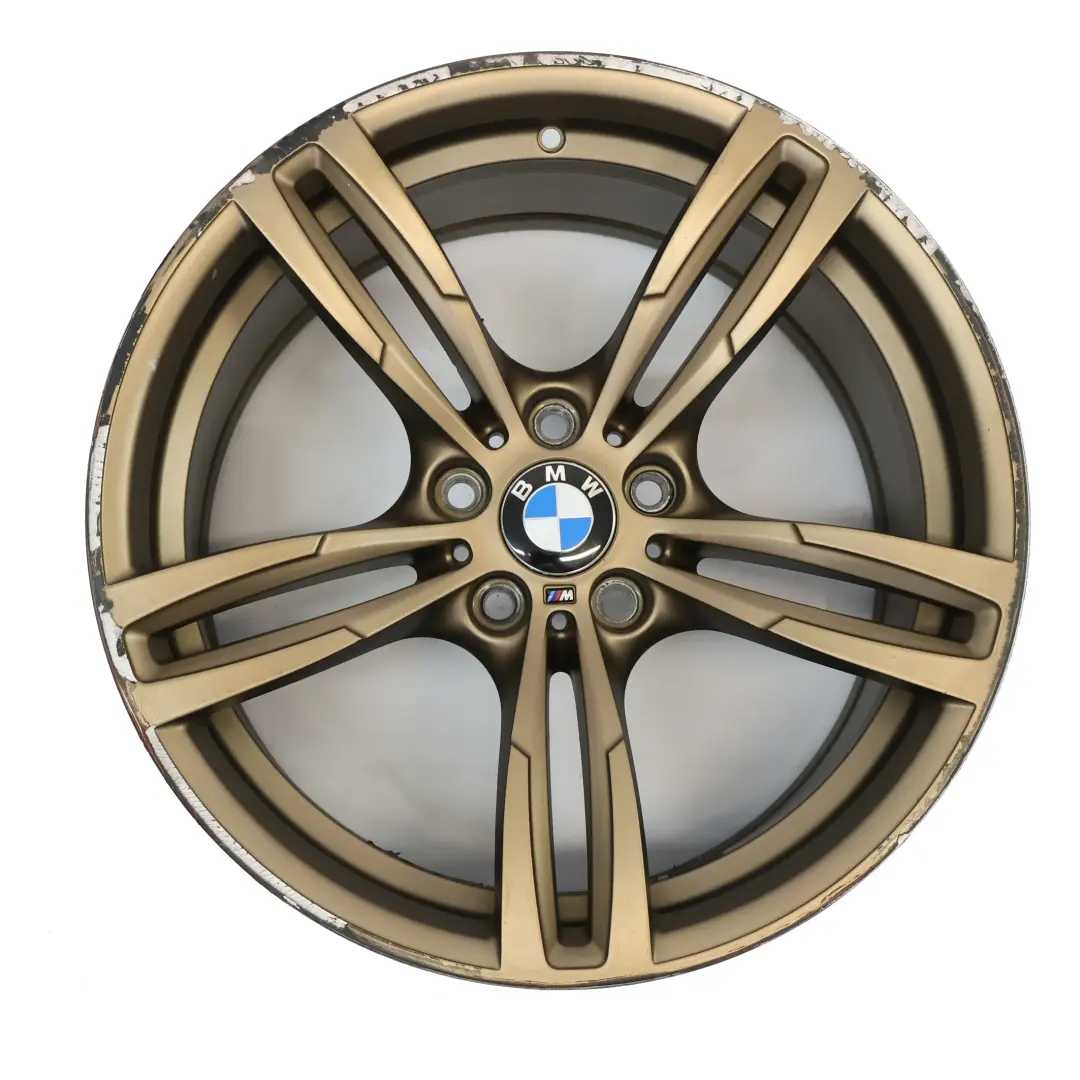 Hinterrad Alufelge 19" 10J ET:40 M Doppelspeiche 437 für BMW F87 M2 F80 M3 F82 M4 mit Teilenummer 2284551 BMW F87 M2 F80 M3 F82 M4 Hinterrad Alufelge 19" 10J ET:40 M Doppelspeiche 437 - SKU 2284551-3 - Teilenummer 2284551