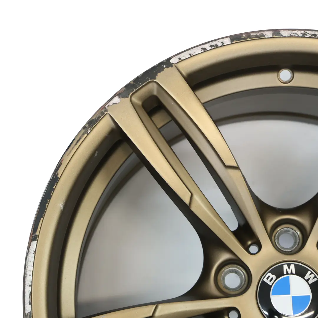 Alloy Rim 19" 10J ET:40 M Double Spoke 437 to BMW F87 M2 F80 M3 F82 M4 Rear Wheel with Part number 2284551 BMW F87 M2 F80 M3 F82 M4 Rear Wheel Alloy Rim 19" 10J ET:40 M Double Spoke 437 - SKU 2284551-3 - Part number 2284551