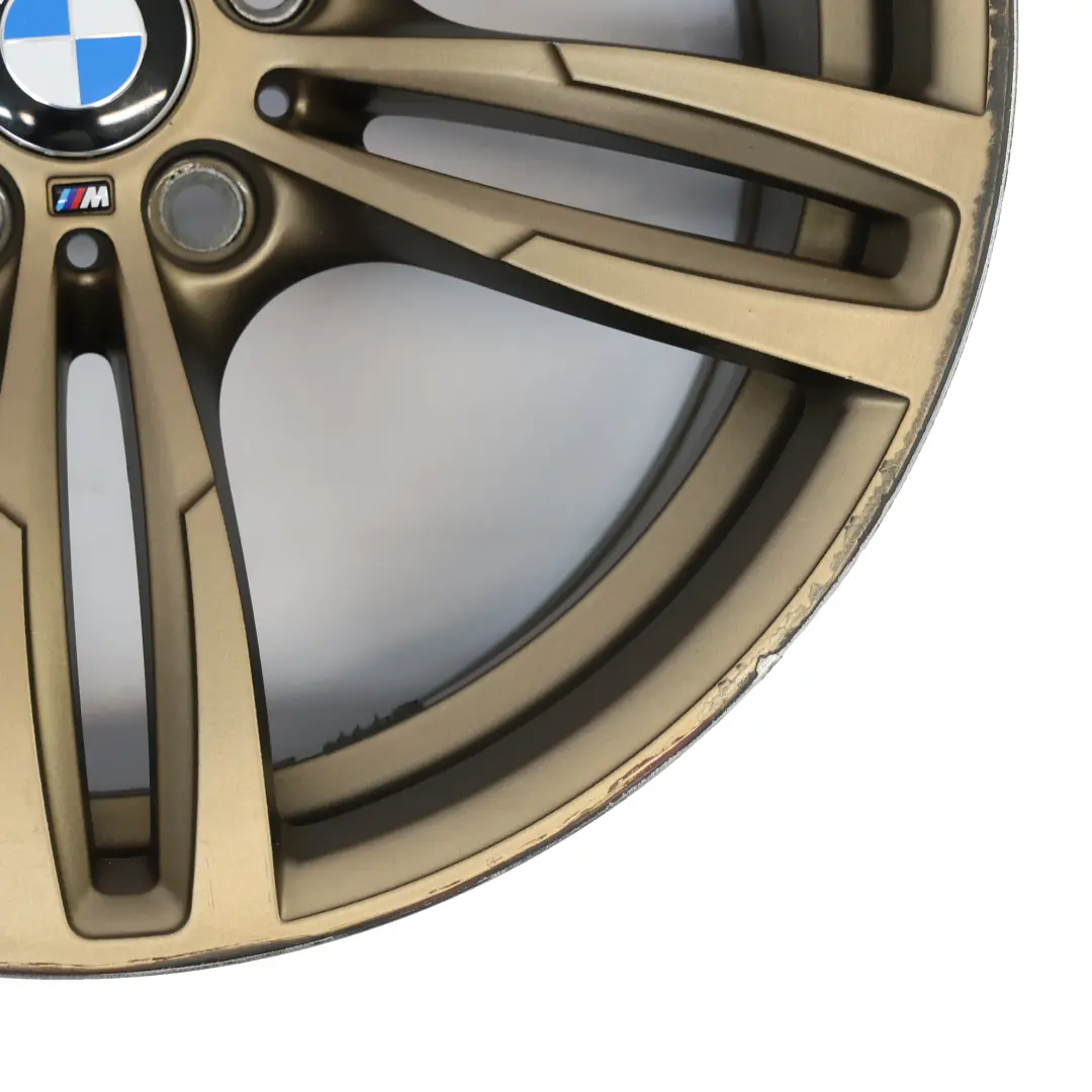 Alloy Rim 19" 10J ET:40 M Double Spoke 437 to BMW F87 M2 F80 M3 F82 M4 Rear Wheel with Part number 2284551 BMW F87 M2 F80 M3 F82 M4 Rear Wheel Alloy Rim 19" 10J ET:40 M Double Spoke 437 - SKU 2284551-3 - Part number 2284551