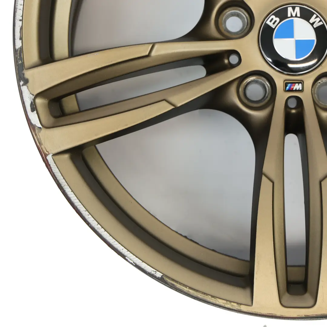Hinterrad Alufelge 19" 10J ET:40 M Doppelspeiche 437 für BMW F87 M2 F80 M3 F82 M4 mit Teilenummer 2284551 BMW F87 M2 F80 M3 F82 M4 Hinterrad Alufelge 19" 10J ET:40 M Doppelspeiche 437 - SKU 2284551-3 - Teilenummer 2284551