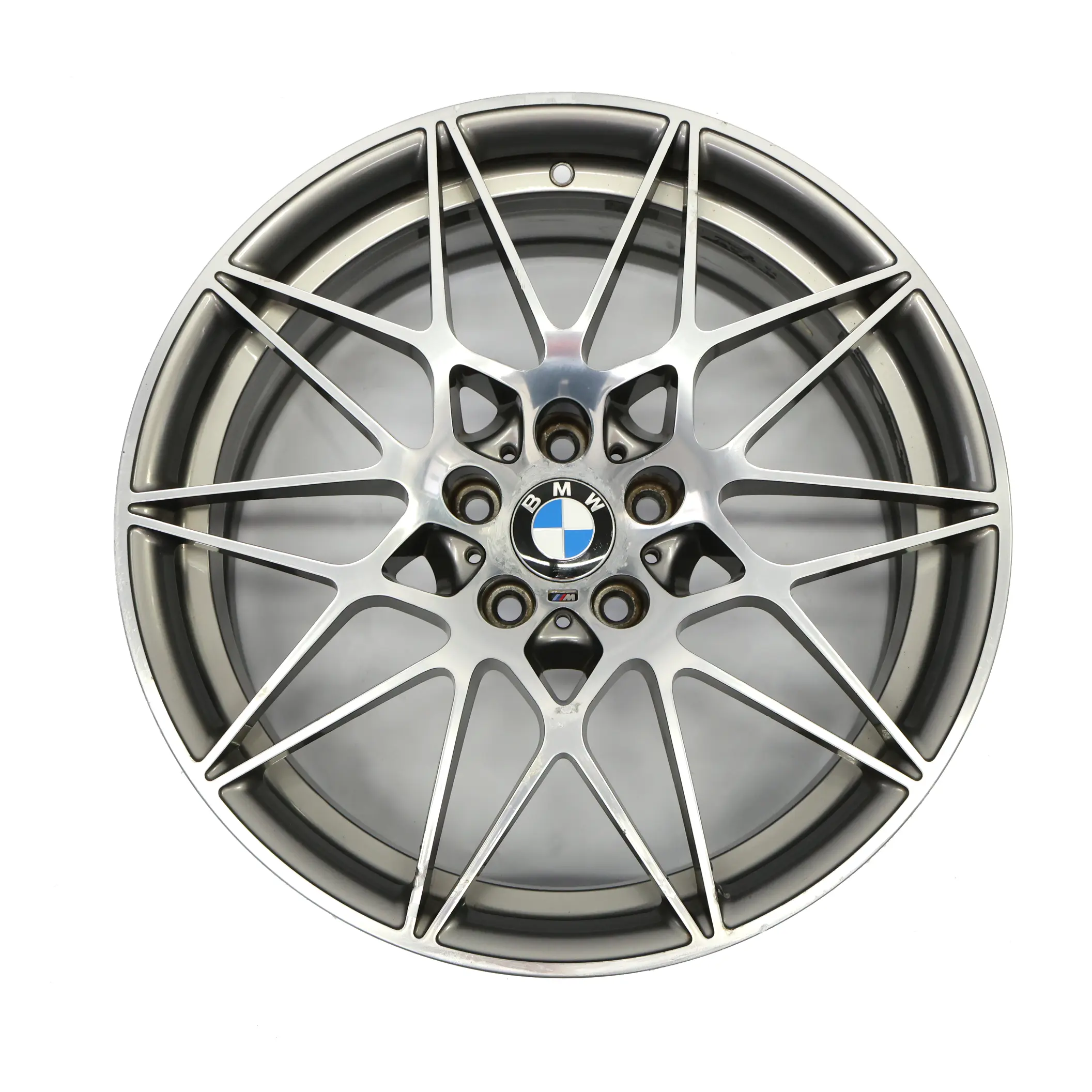BMW F80 M3 Ferric Grey Front Wheel Alloy Rim 20" M Star Spoke 666 9J 2287500