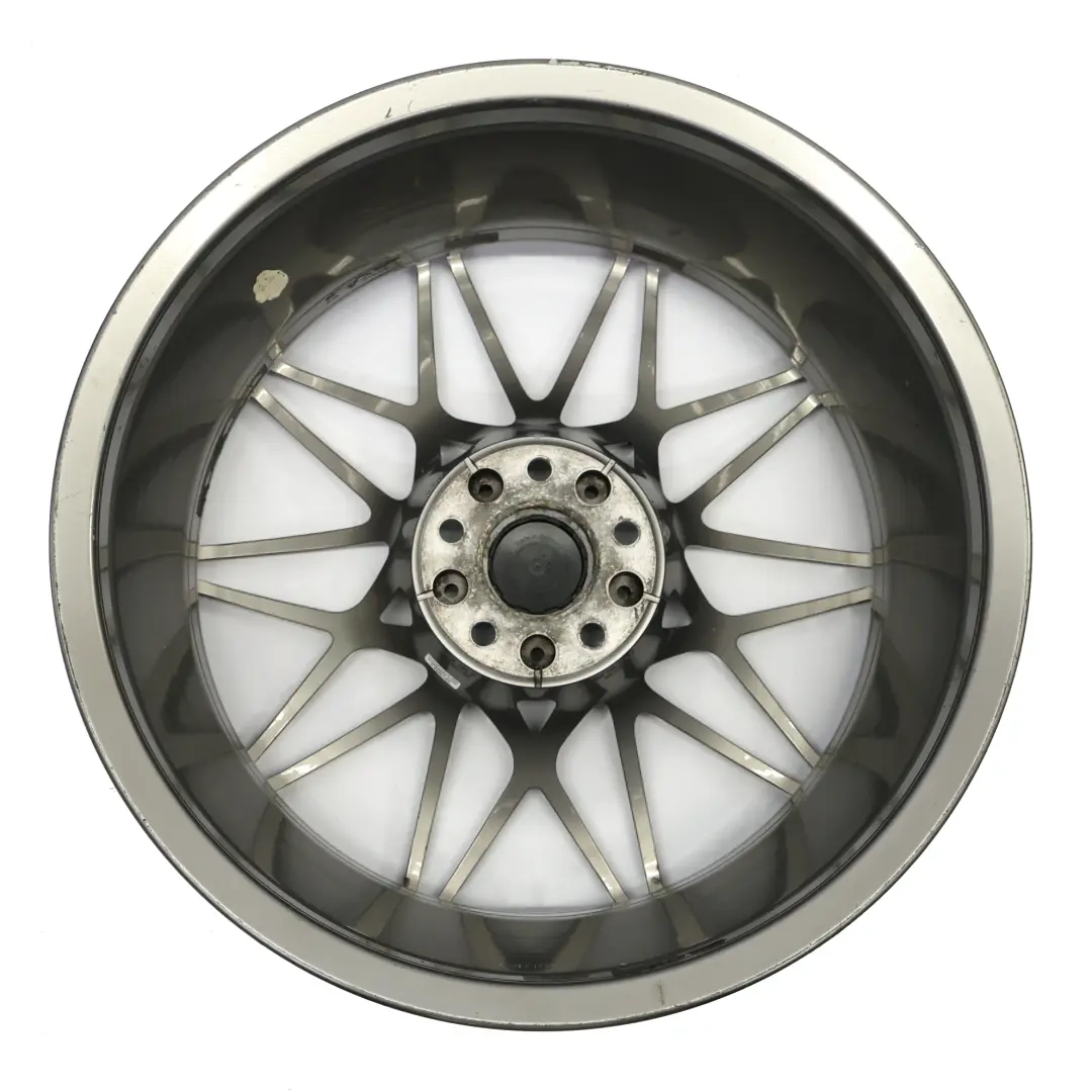 Ferric Grey Front Wheel Alloy Rim 20" M Star Spoke 666 9J to BMW F80 M3 with Part number 2287500 BMW F80 M3 Ferric Grey Front Wheel Alloy Rim 20" M Star Spoke 666 9J - SKU 2287500-1 - Part number 2287500