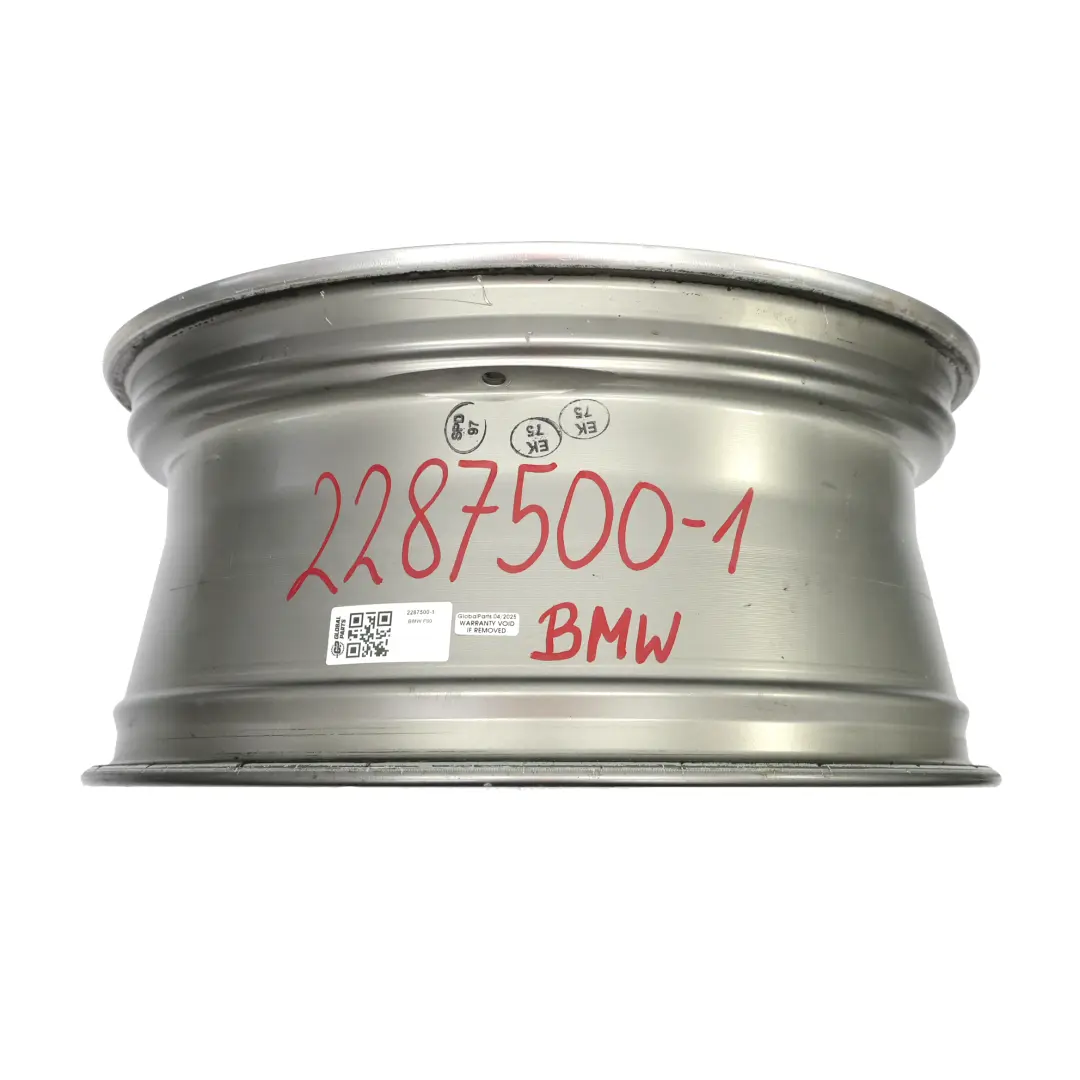 BMW F80 M3 Ferric Grigio Cerchio lega anteriore 20" M Star Spoke 666 9J - SKU 2287500-1 - Numero di parte 2287500