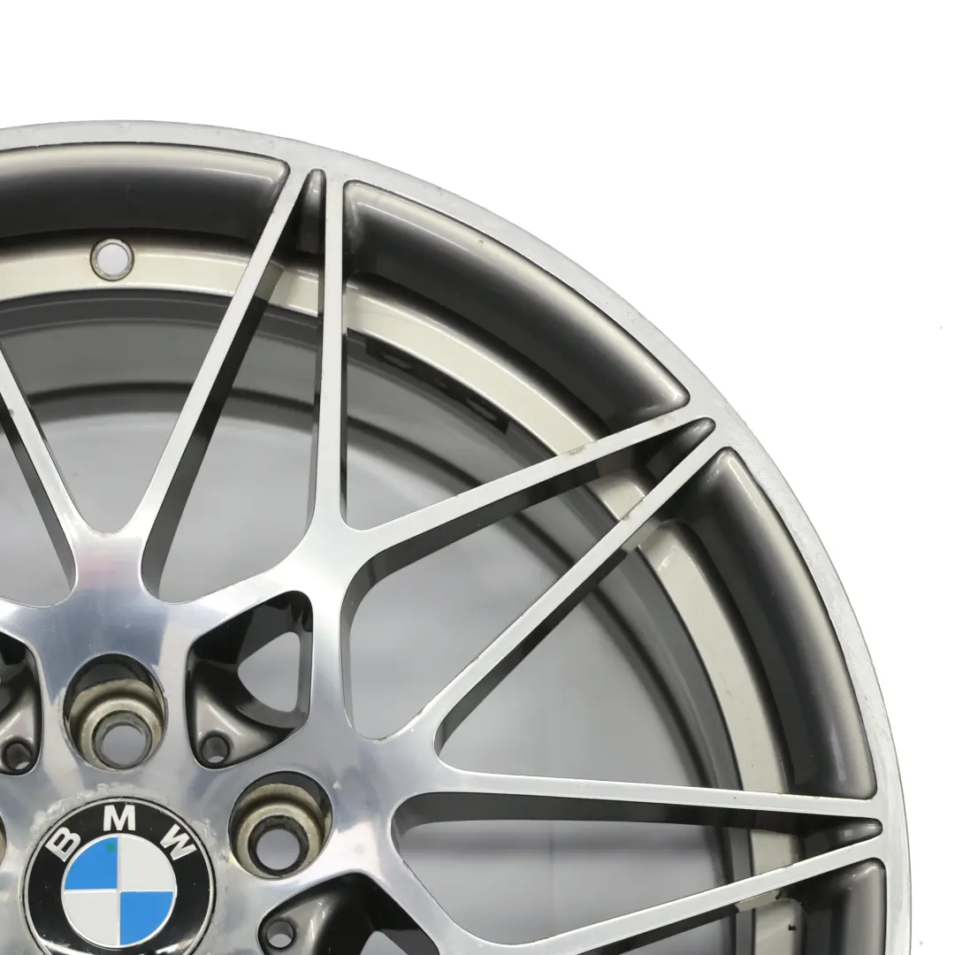 BMW F80 M3 Gris Férrico Rueda Trasera Llanta Aleación 20" 10J - SKU 2287501-2 - Número de pieza 2287501