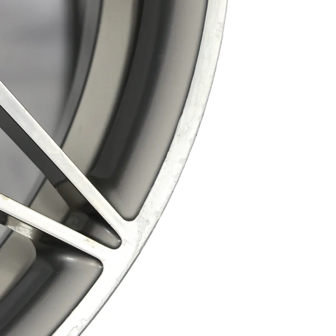 BMW F80 M3 Ferric Grey Rear Wheel Alloy Rim 20" M Star Spoke 666 10J - SKU 2287501-2 - Part number 2287501