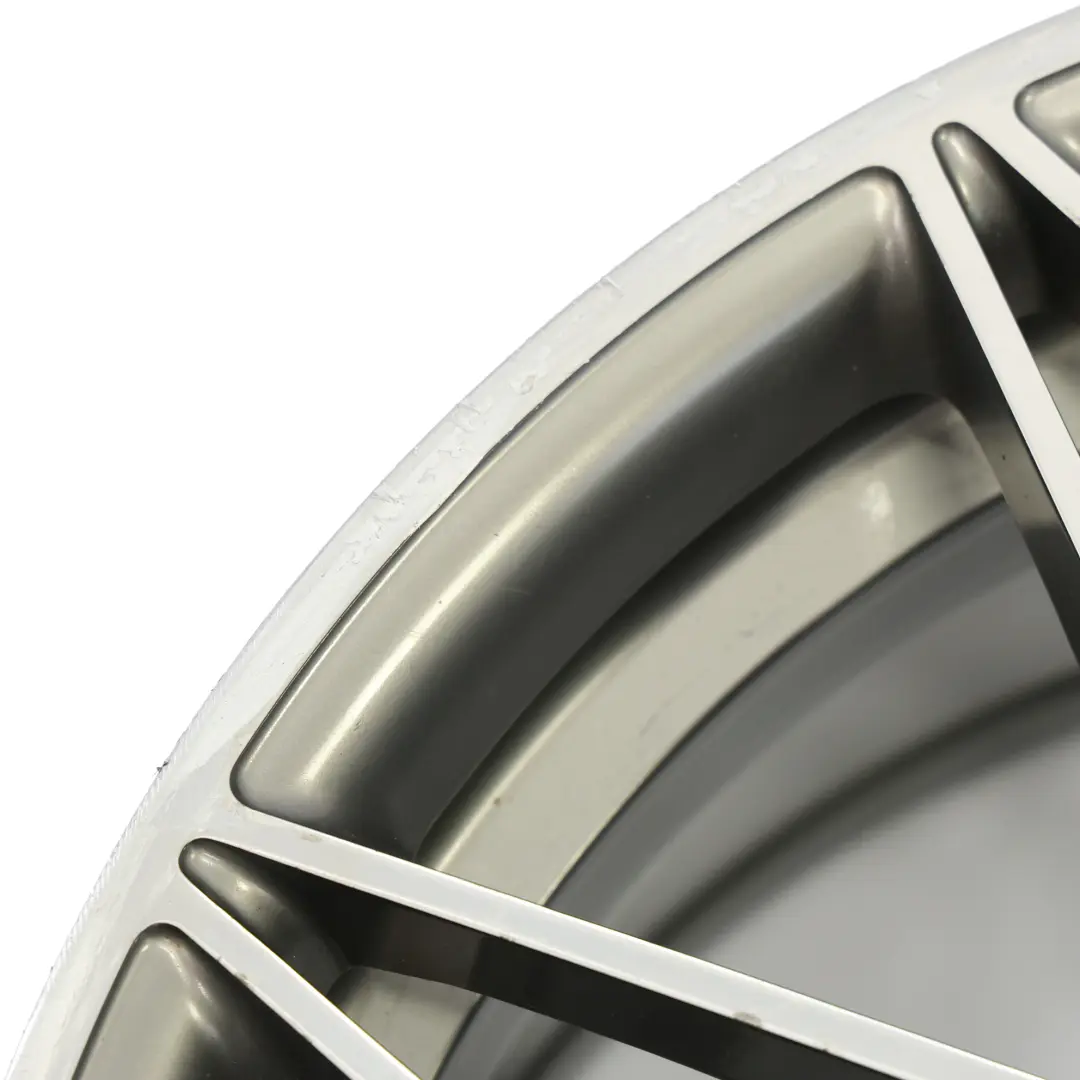 BMW F80 M3 Ferric Grau Hinterrad Felge 20" M Sternspeiche 666 10J - SKU 2287501-2 - Teilenummer 2287501