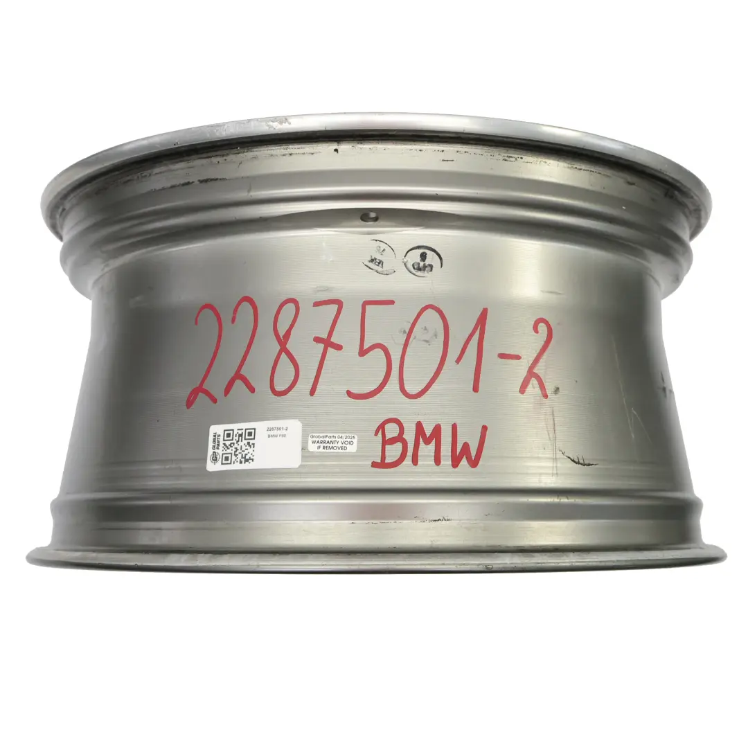 BMW F80 M3 Ferric Grey Rear Wheel Alloy Rim 20" M Star Spoke 666 10J - SKU 2287501-2 - Part number 2287501