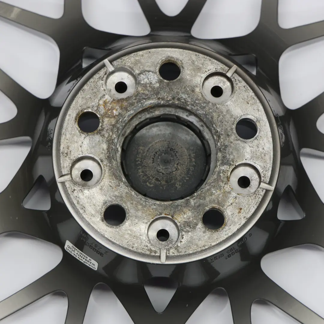 Ferric Grau Hinterrad Felge 20" M Sternspeiche 666 10J für BMW F80 M3 mit Teilenummer 2287501 BMW F80 M3 Ferric Grau Hinterrad Felge 20" M Sternspeiche 666 10J - SKU 2287501-3 - Teilenummer 2287501